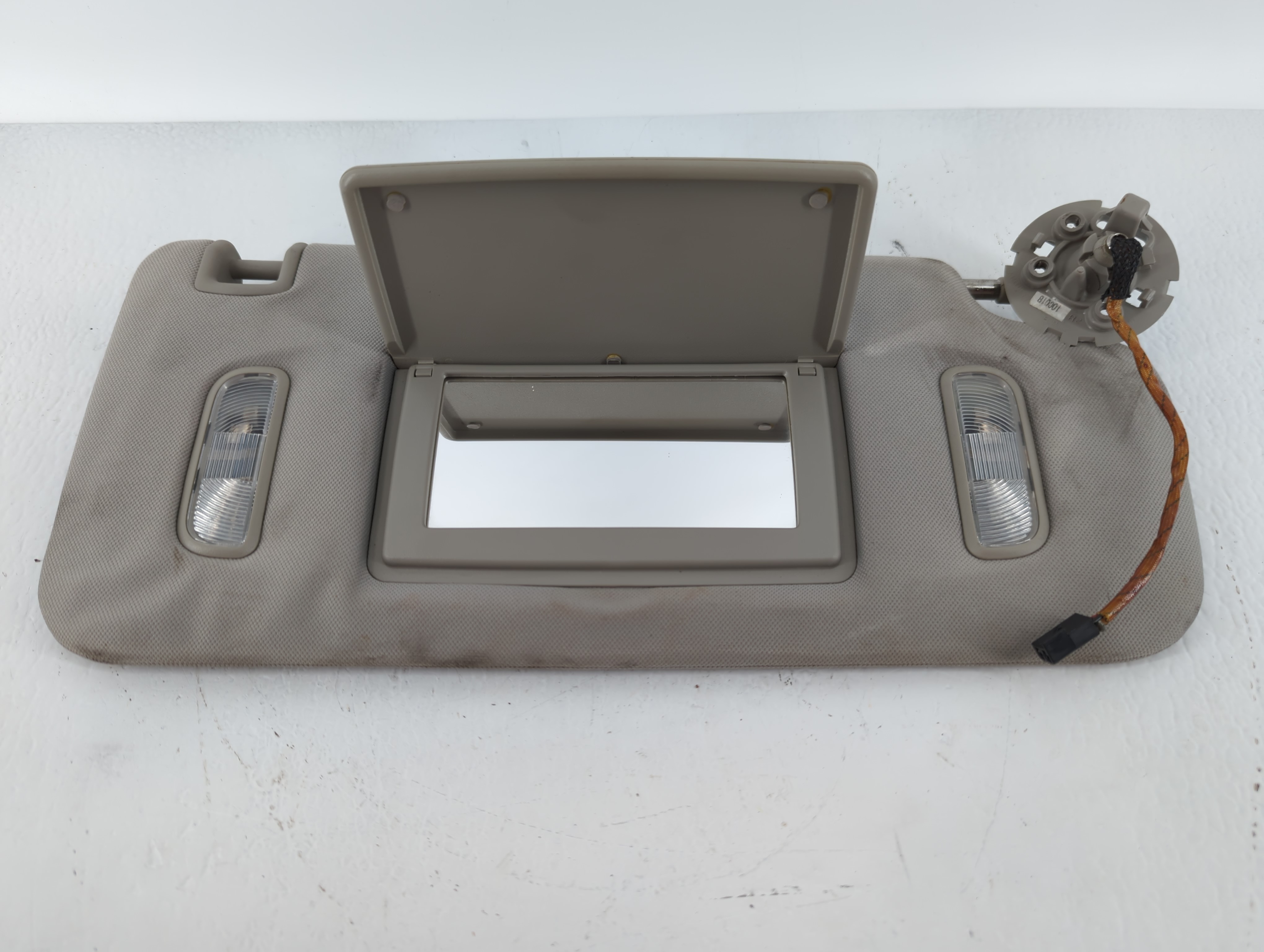 Picture of 2010-2013 Cadillac Cts Passenger Sun Visor Mirror Right Sunvisor Grey 618792