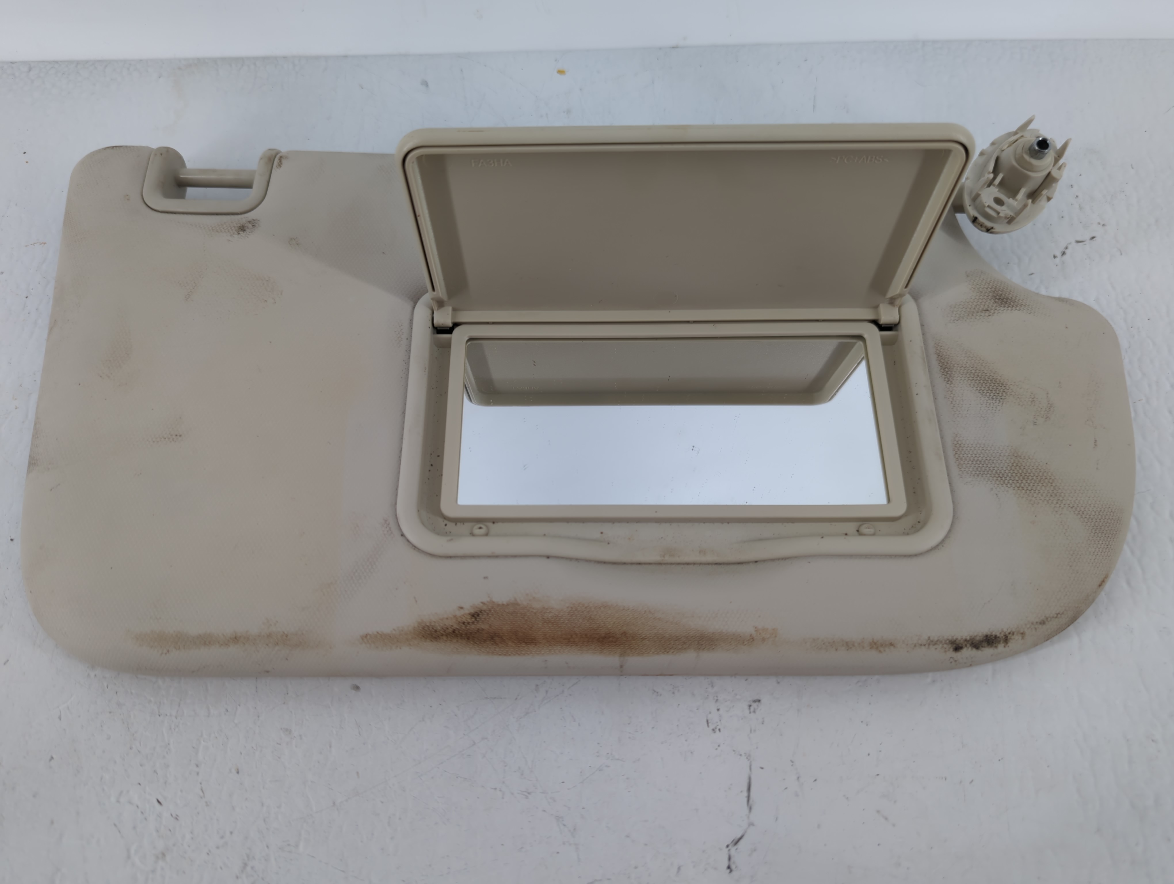 Picture of 2013-2015 Ford Focus Passenger Sun Visor Mirror Right Sunvisor Cream 619071