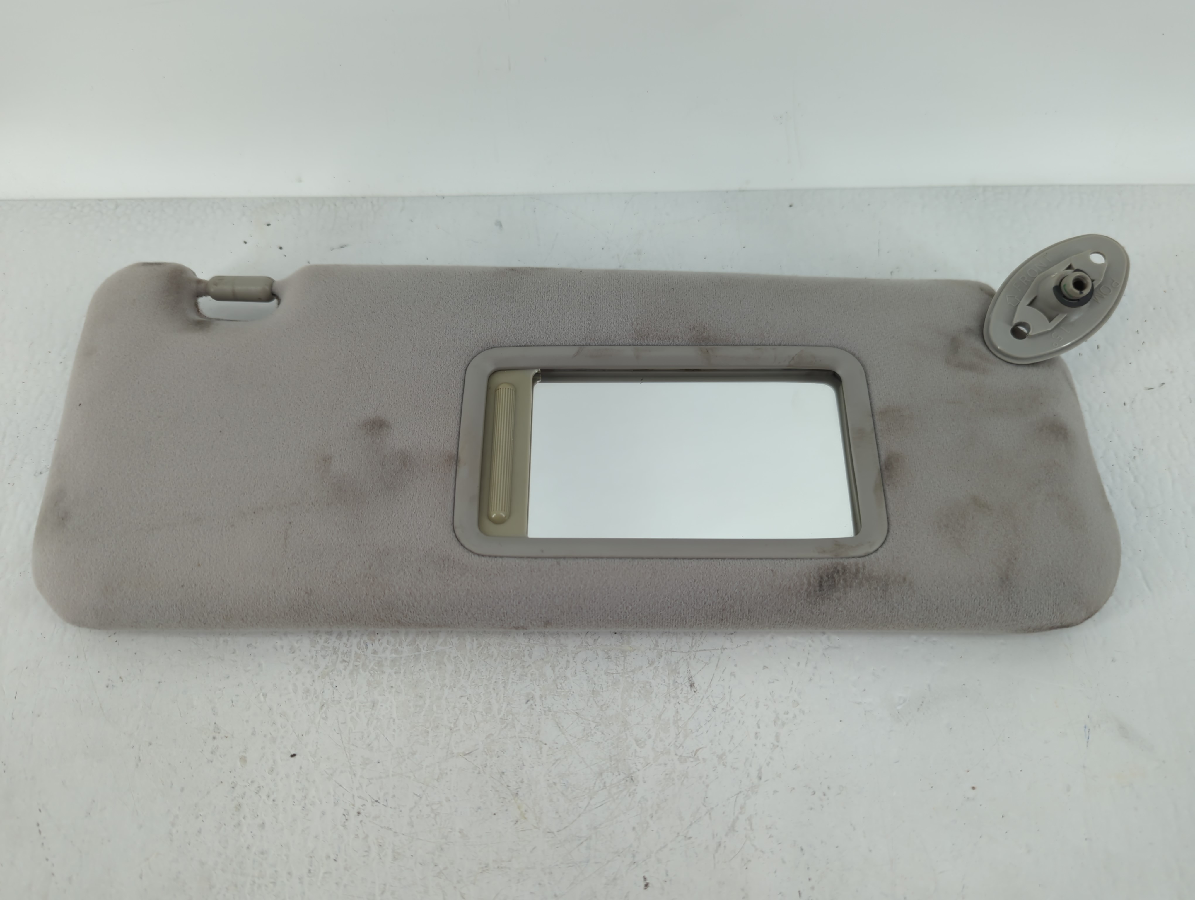 2007 Scion Tc Passenger Sun Visor Mirror Right Sunvisor Grey 619423 - Oemusedautoparts1.com
