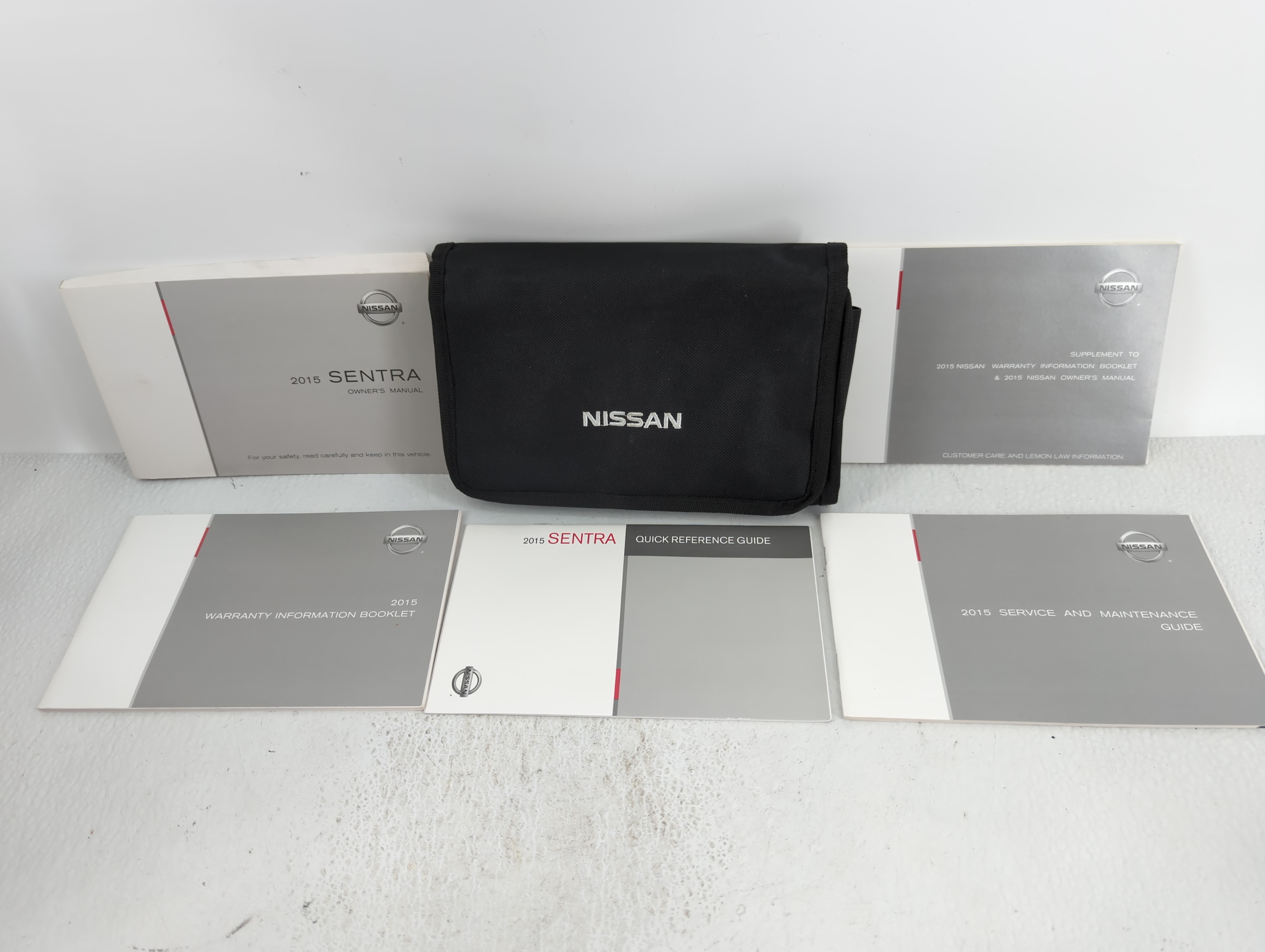 Picture of 2015 Nissan Sentra Owners Manual Book Guide 621609
