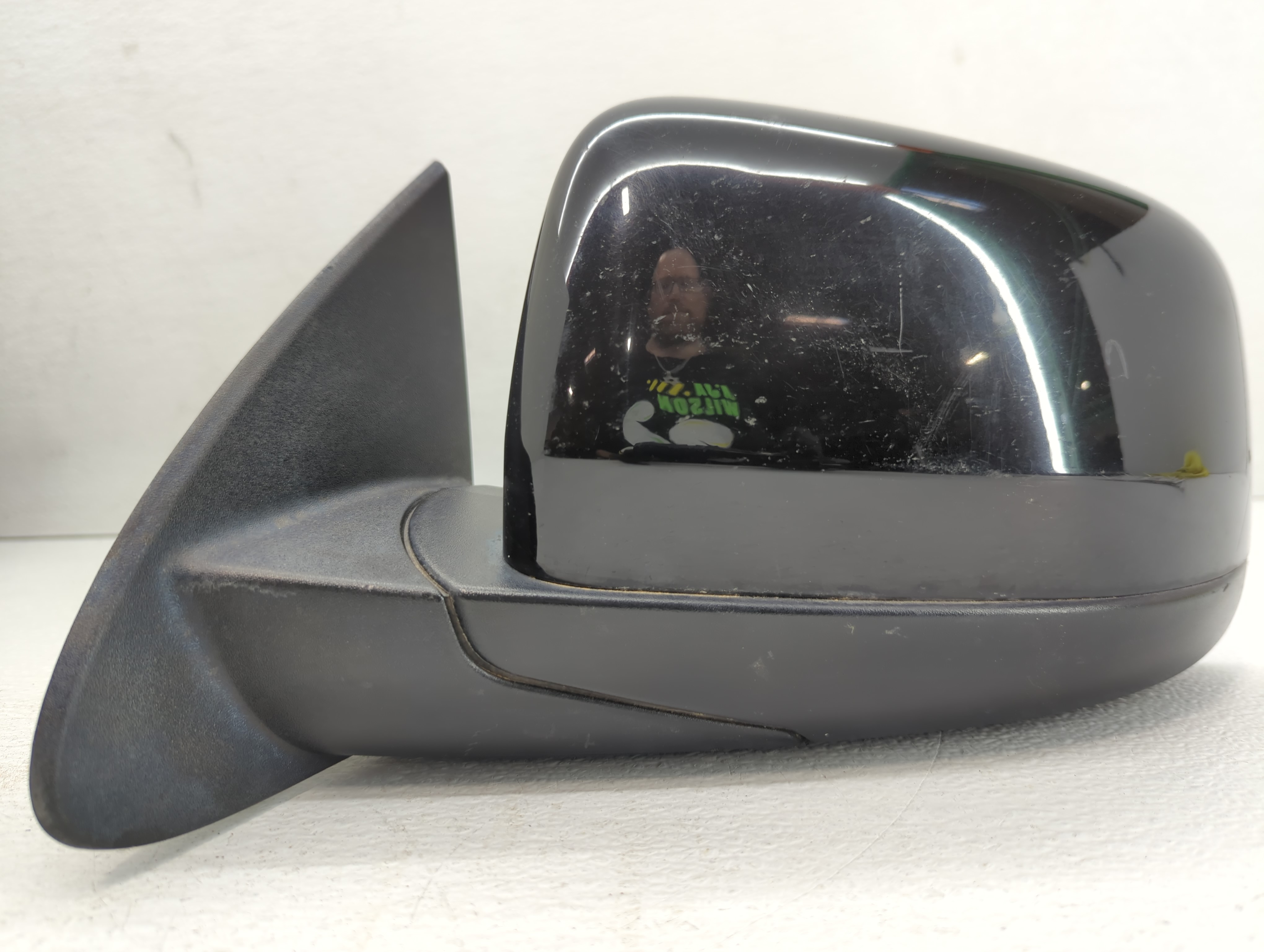 2018 Dodge Durango Driver Left Side View Power Door Mirror Black 621880 - Oemusedautoparts1.com