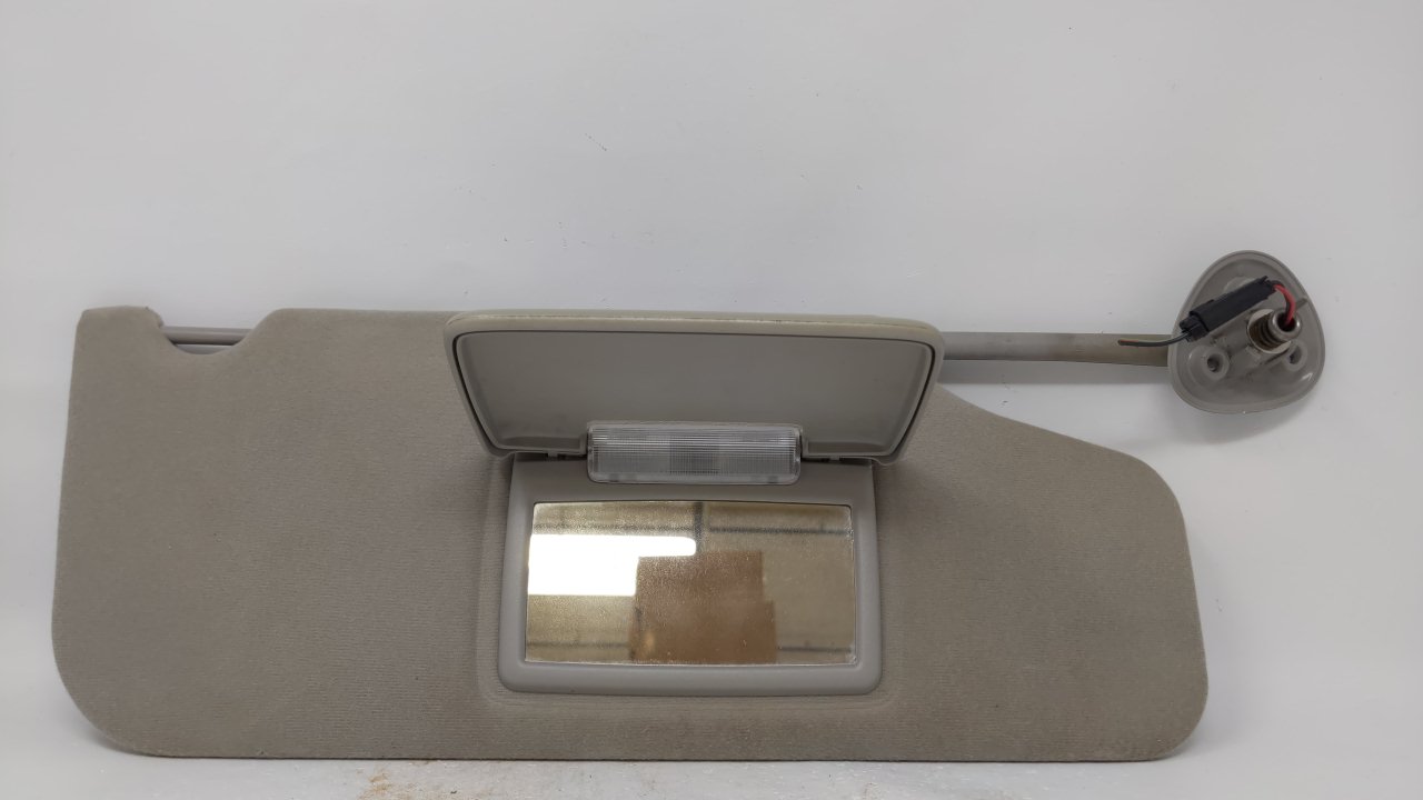 2000-2007 Ford Taurus Passenger Right Sun Visor Sunvisor Gray 62373 - Oemusedautoparts1.com