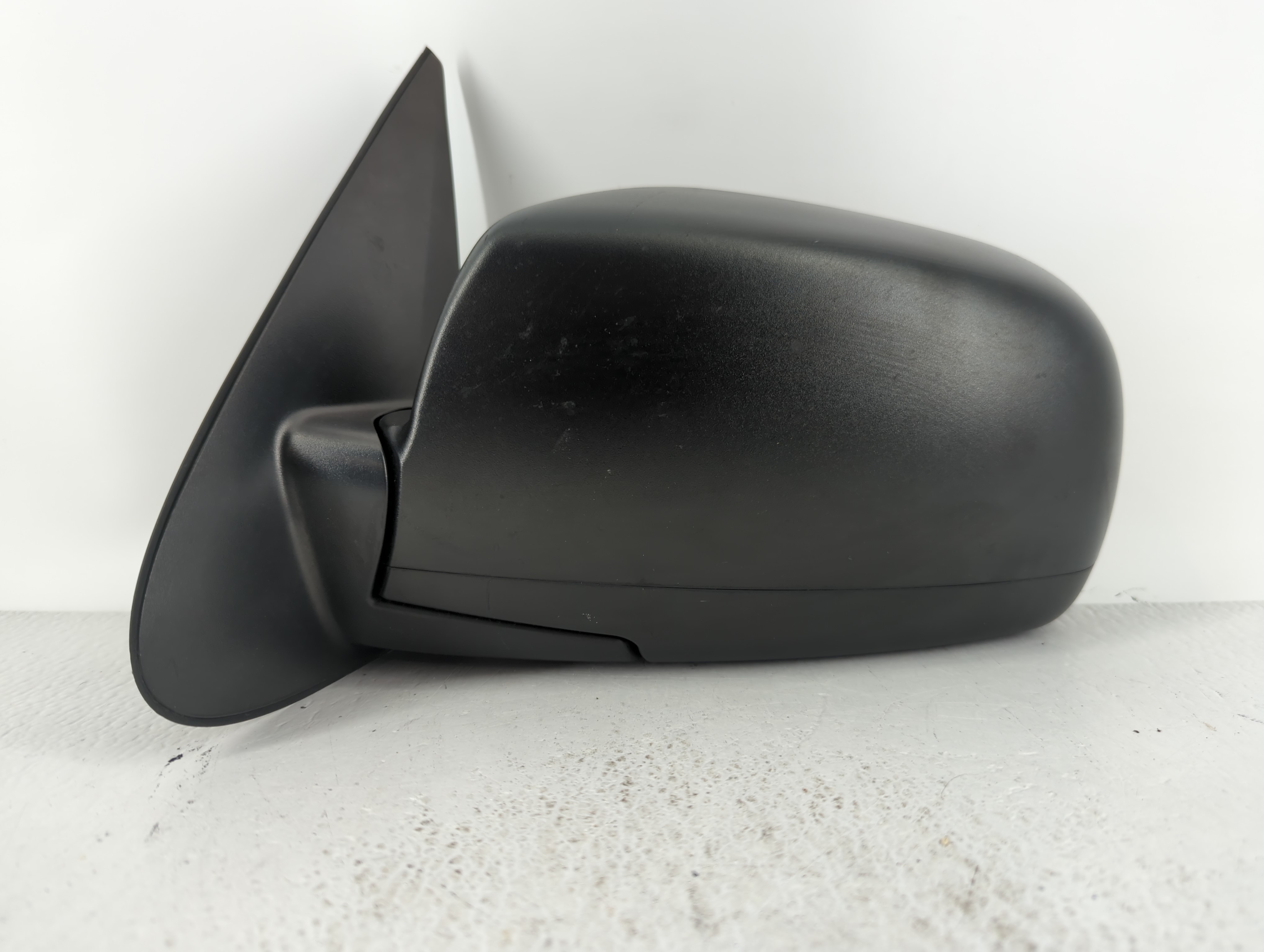 2007-2012 Hyundai Santa Fe Driver Left Side View Power Door Mirror Black 623741 - Oemusedautoparts1.com