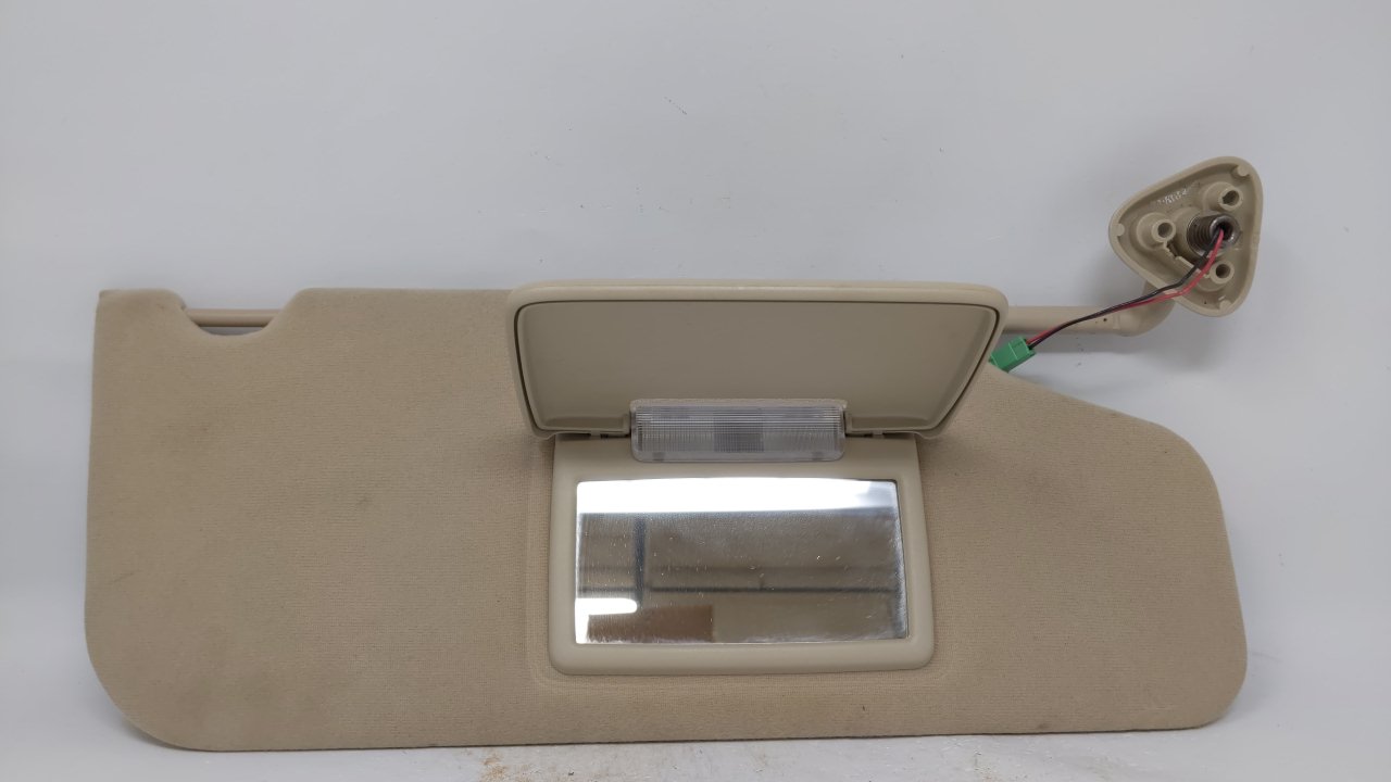 2005-2007 Ford Freestyle Passenger Right Sun Visor Sunvisor Beige 62375 - Oemusedautoparts1.com