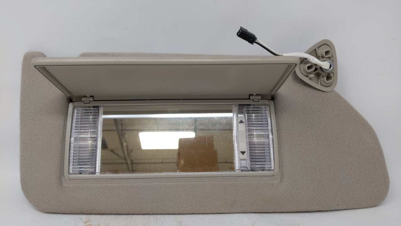 1992 Cadillac Seville Passenger Right Sun Visor Sunvisor Tan 62382 - Oemusedautoparts1.com