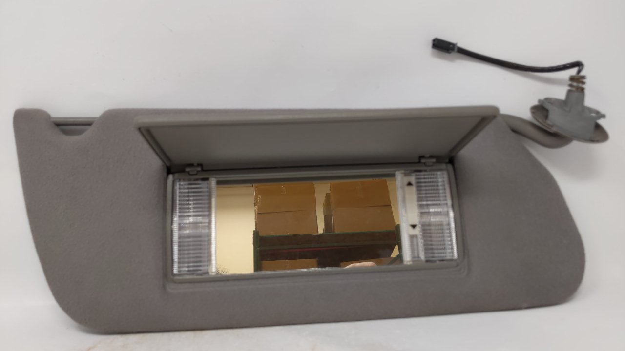 1998-1999 Cadillac Deville Passenger Right Sun Visor Sunvisor Gray 62408 - Oemusedautoparts1.com