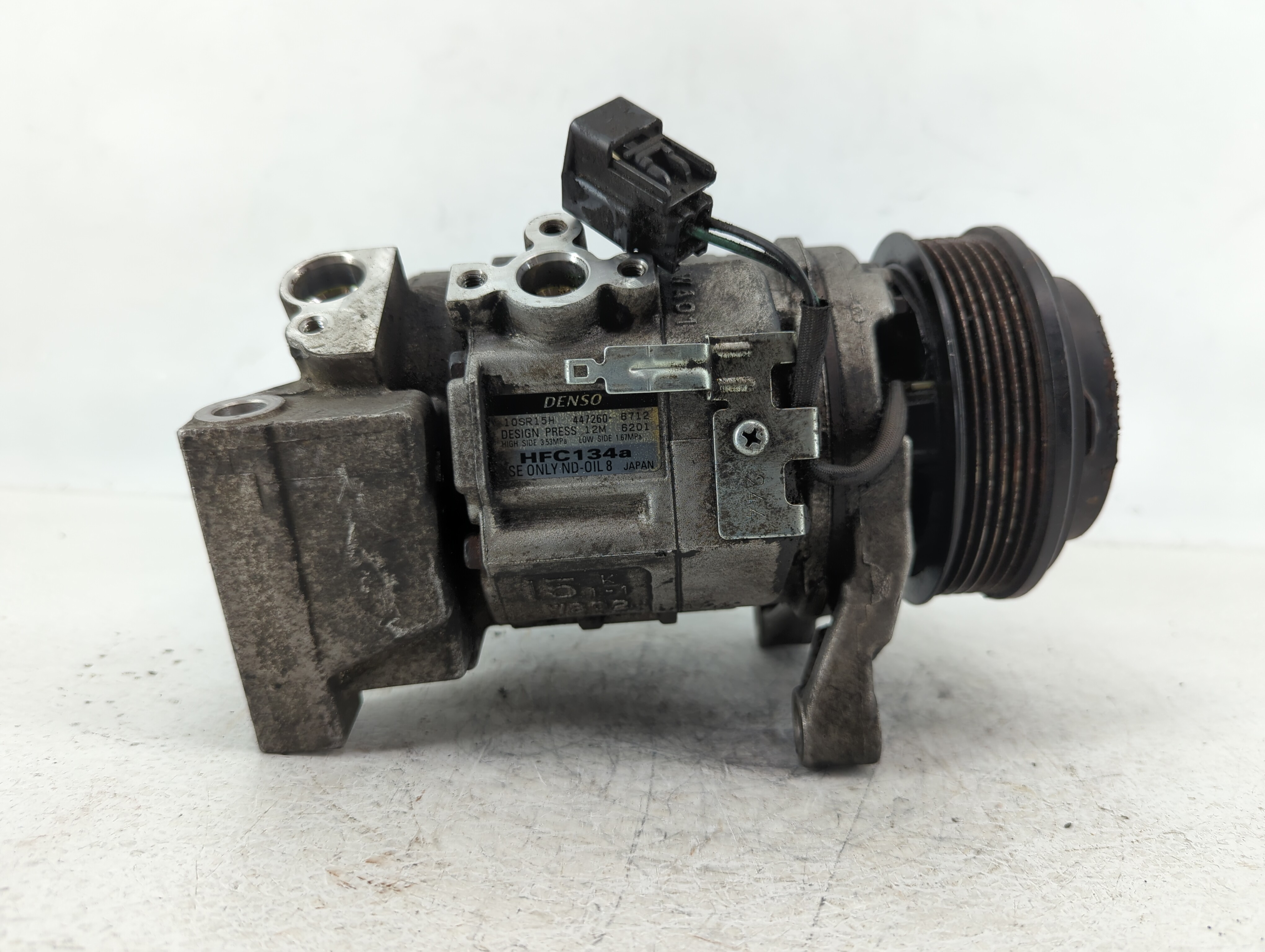 Picture of 2008-2014 Cadillac Cts Air Conditioning A/c Ac Compressor Oem 624128