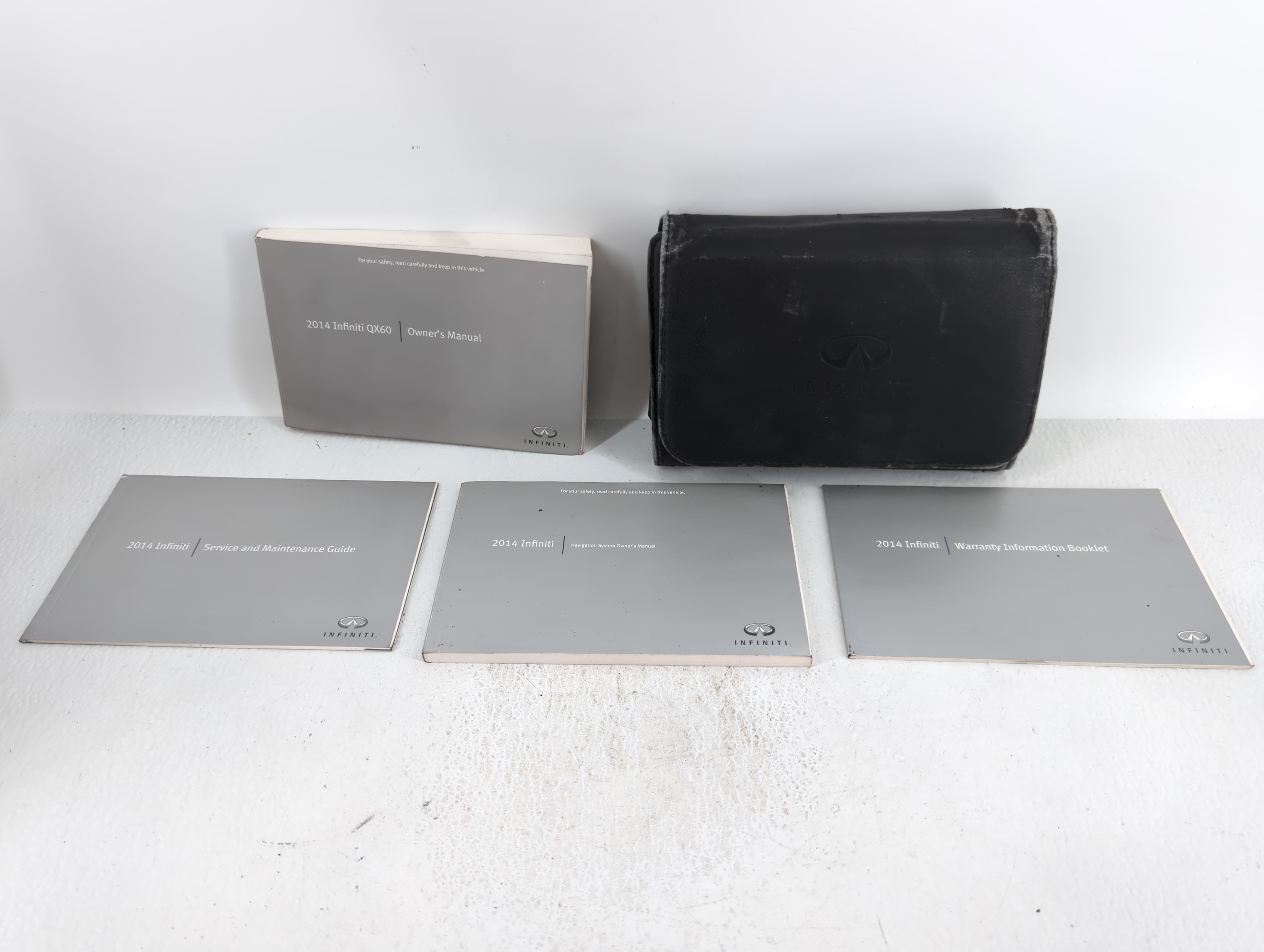 2014 Infiniti Qx60 Owners Manual Book Guide 624691 - Oemusedautoparts1.com