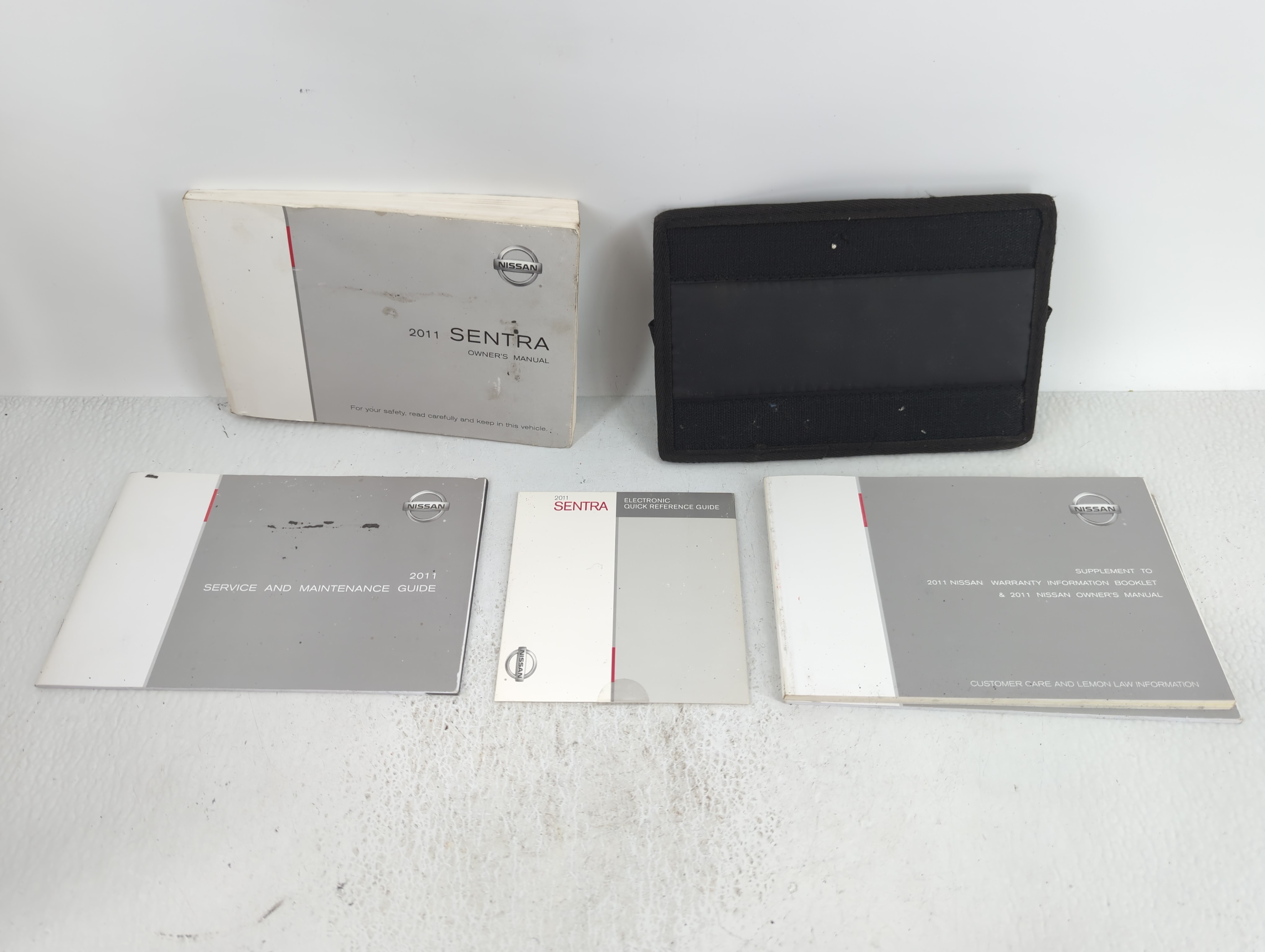 2011 Nissan Sentra Owners Manual Book Guide 624698 - Oemusedautoparts1.com