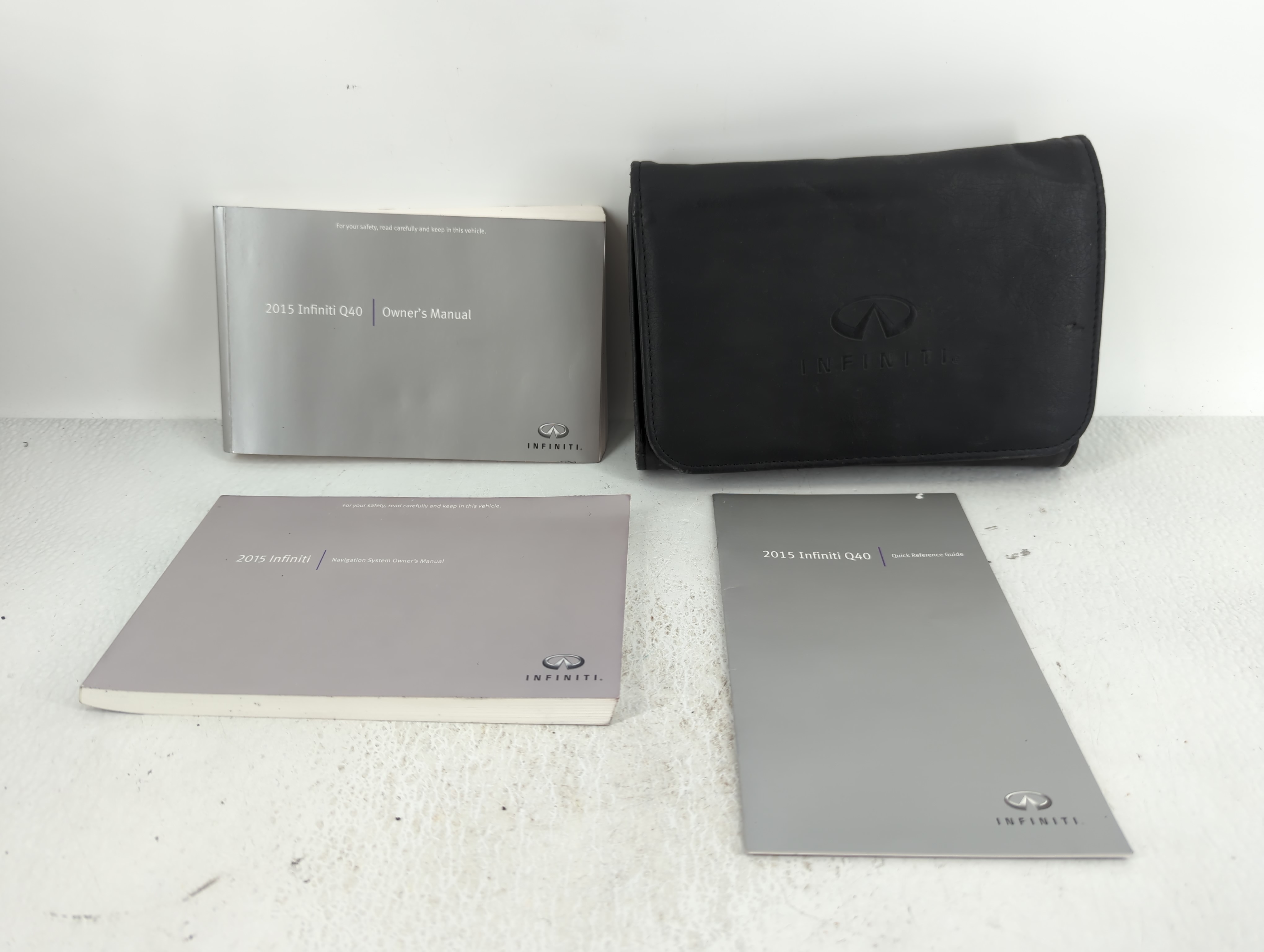 2015 Infiniti Q40 Owners Manual Book Guide 624763 - Oemusedautoparts1.com