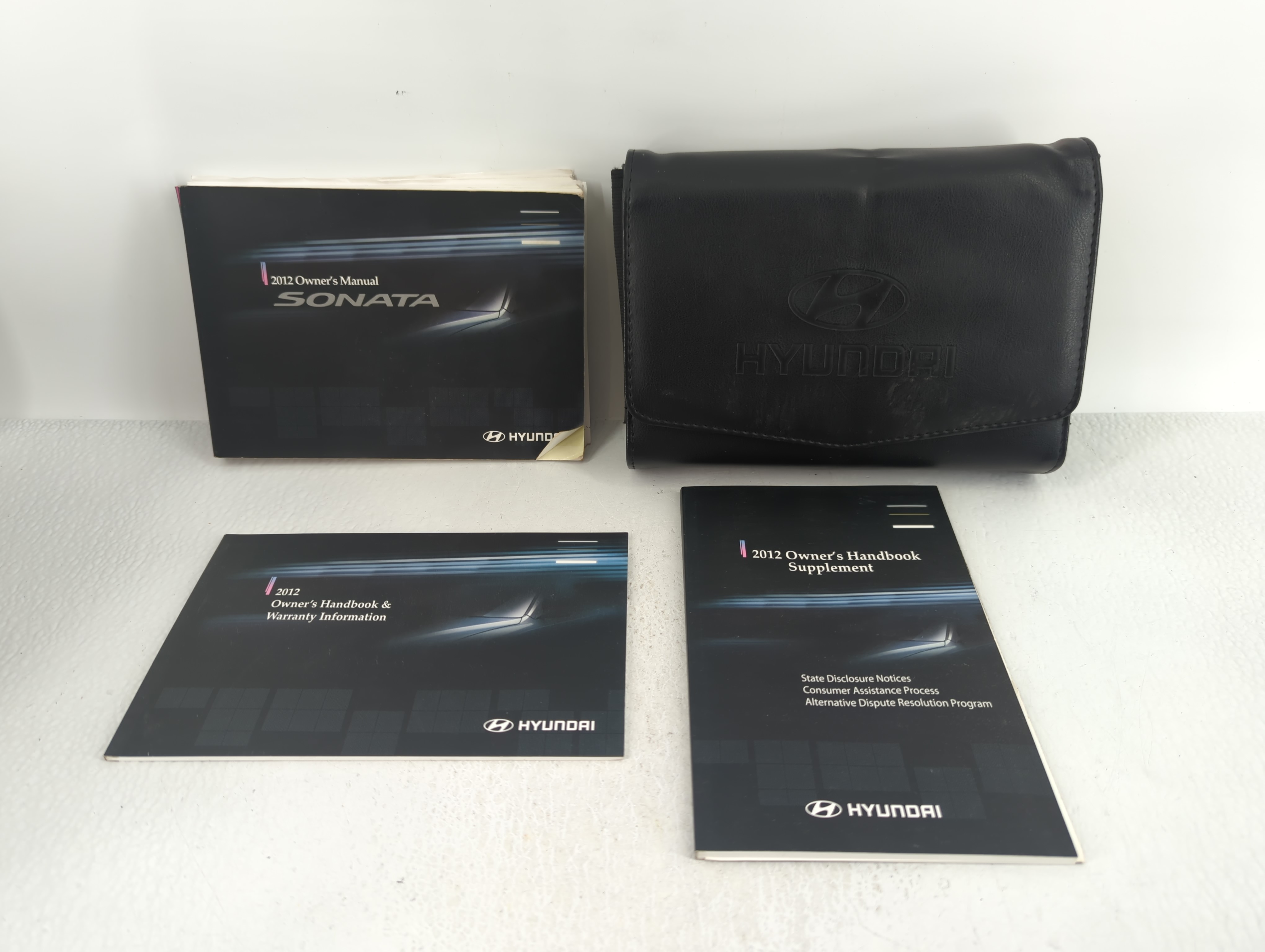 2012 Hyundai Sonata Owners Manual Book Guide 624774 - Oemusedautoparts1.com