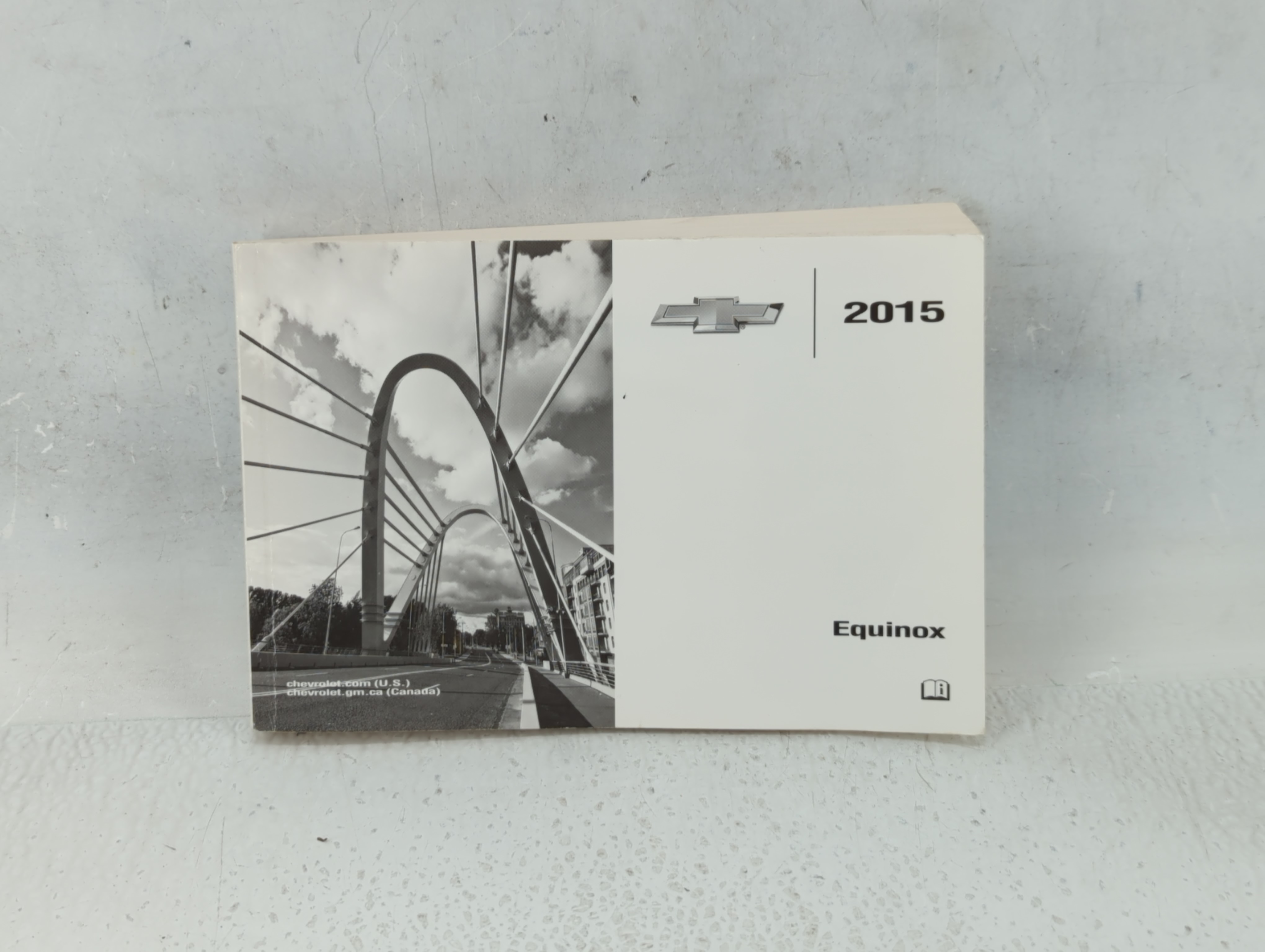 2015 Chevrolet Equinox Owners Manual Book Guide 624888 - Oemusedautoparts1.com