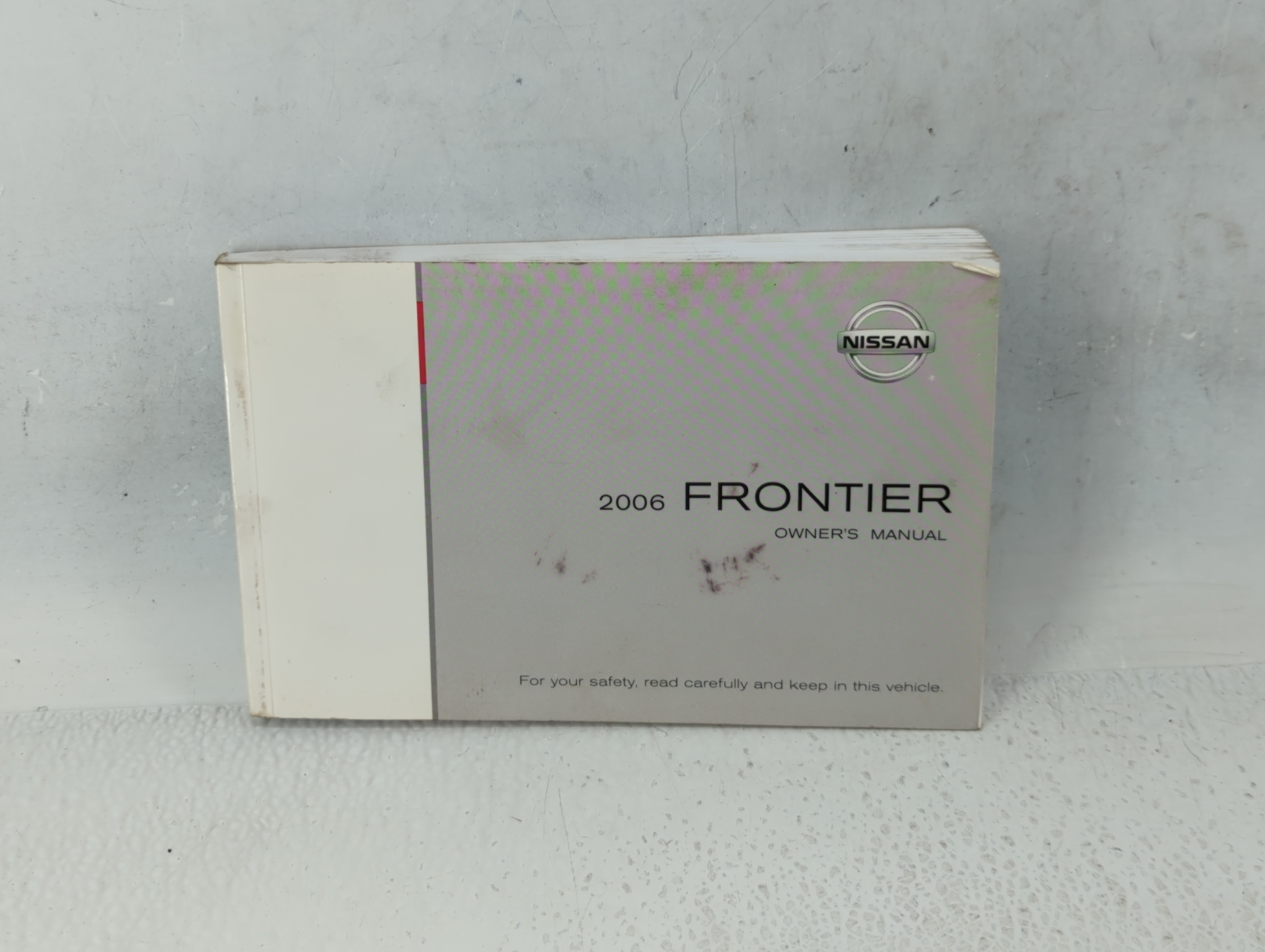 2006 Nissan Frontier Owners Manual Book Guide 624899 - Oemusedautoparts1.com