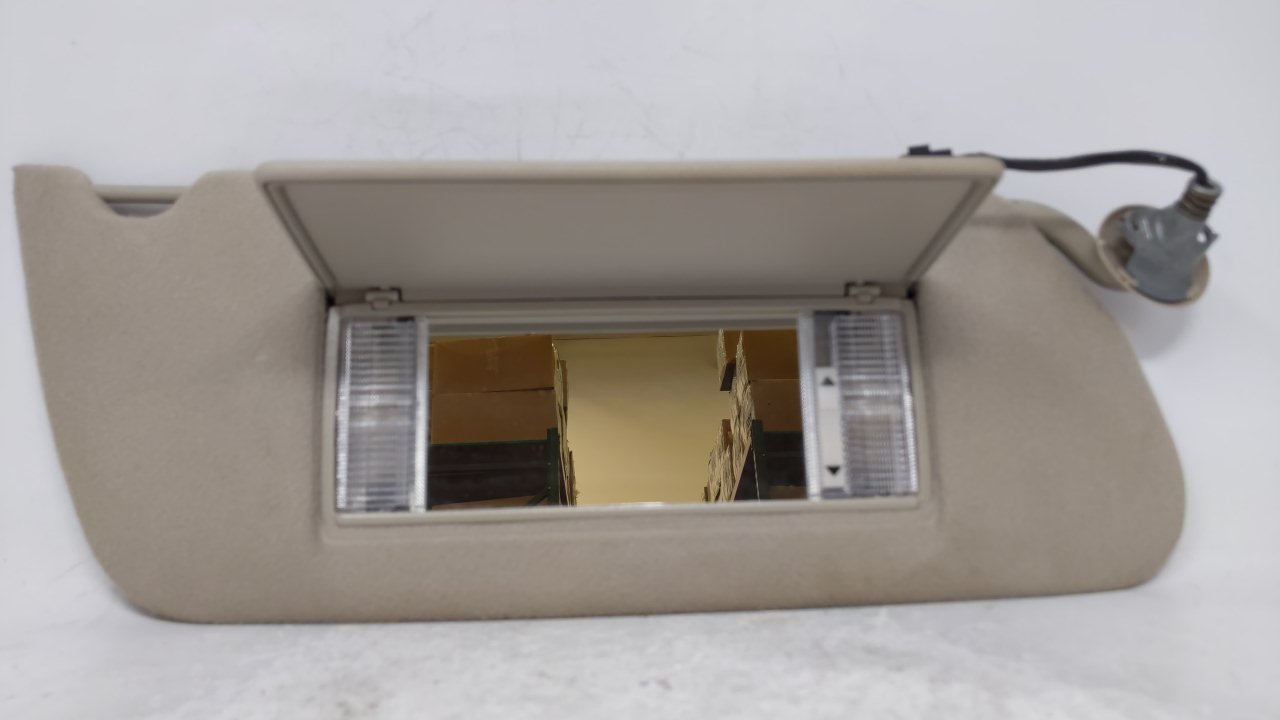 1998-1999 Cadillac Deville Passenger Right Sun Visor Sunvisor Tan 62683 - Oemusedautoparts1.com