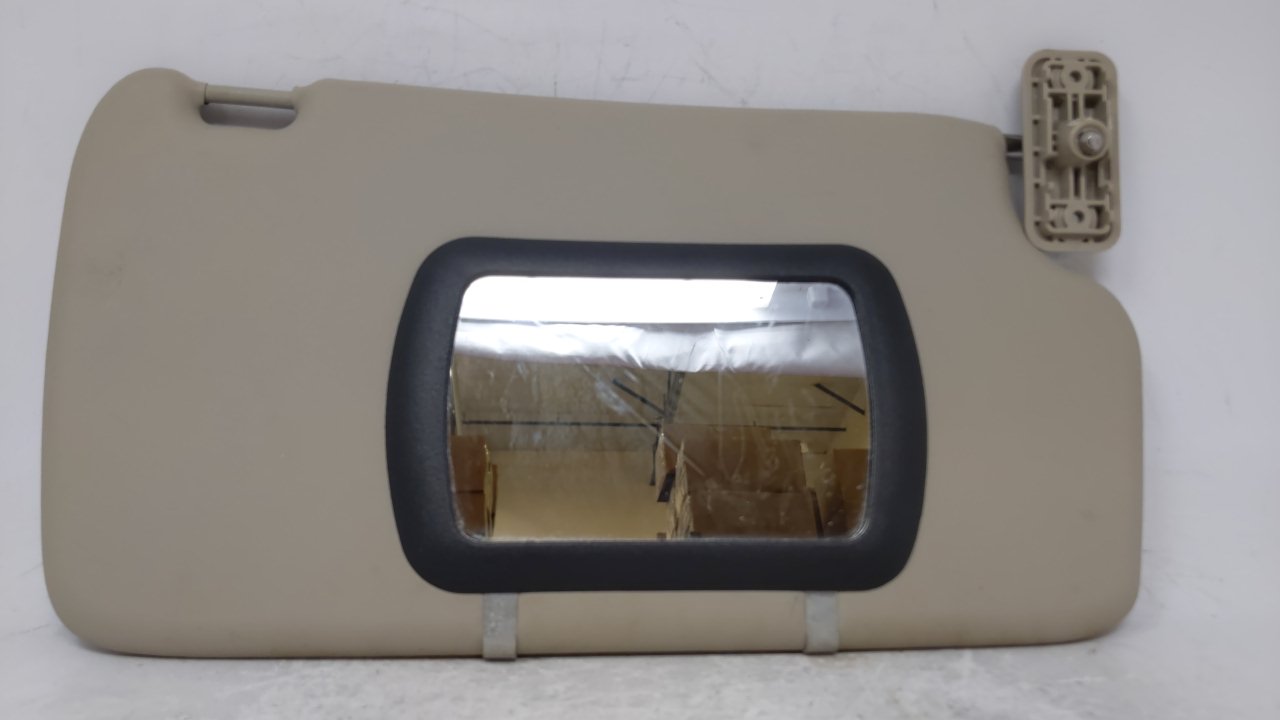 2011-2013 Ford Fiesta Passenger Right Sun Visor Sunvisor Beige 62718 - Oemusedautoparts1.com