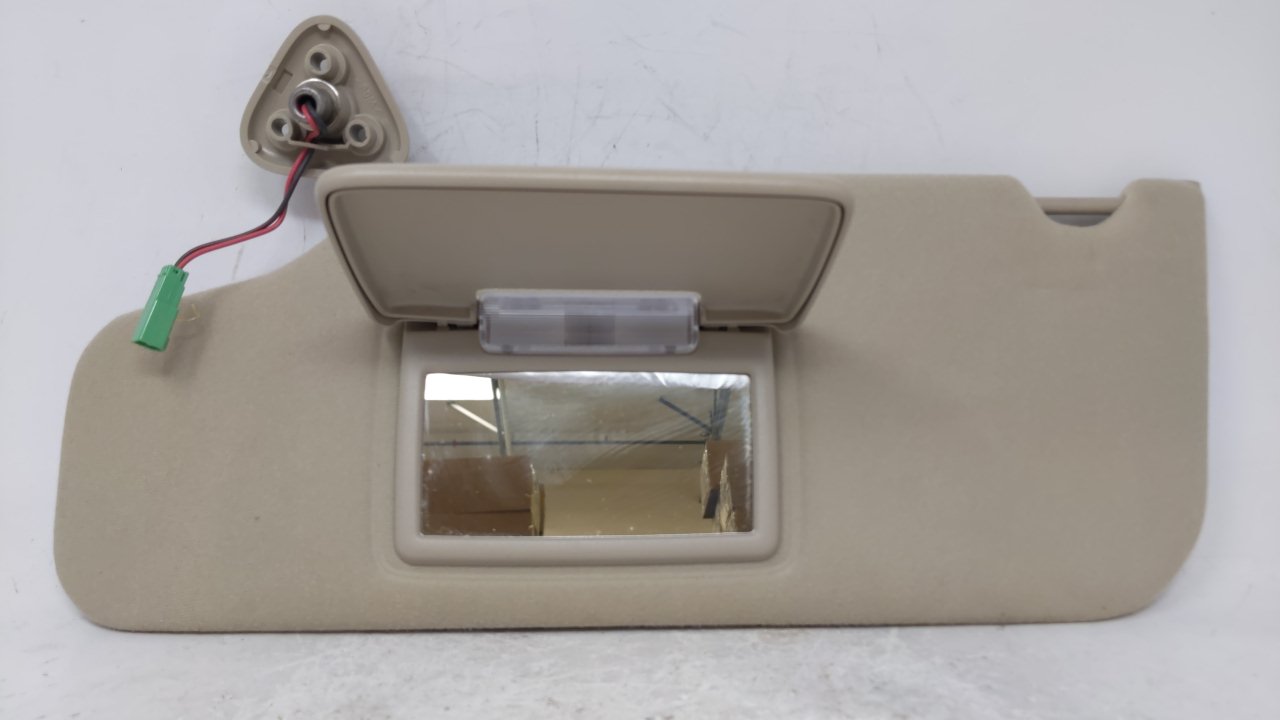 Picture of 2008 Ford Taurus Driver Sun Visor Mirror Left Sunvisor Beige 62789