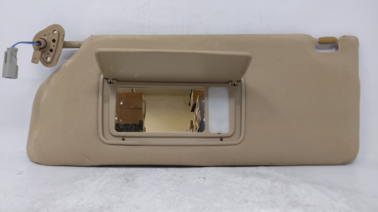 2005-2010 Honda Odyssey Driver Left Sun Visor Sunvisor Tan 62838 - Oemusedautoparts1.com