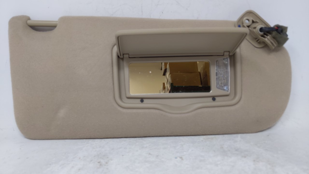 2005 Mazda 6 Passenger Sun Visor Mirror Right Sunvisor Tan 62842 - Oemusedautoparts1.com