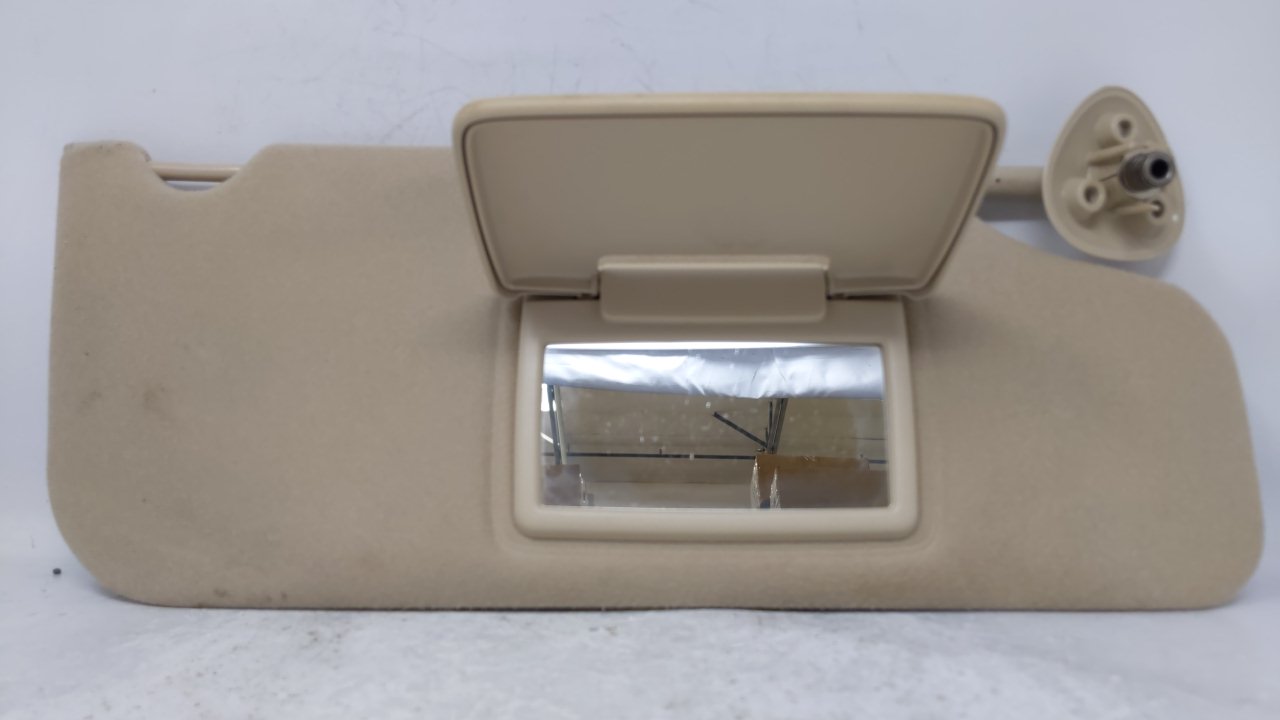 2000-2007 Ford Taurus Passenger Right Sun Visor Sunvisor Tan 62899 - Oemusedautoparts1.com