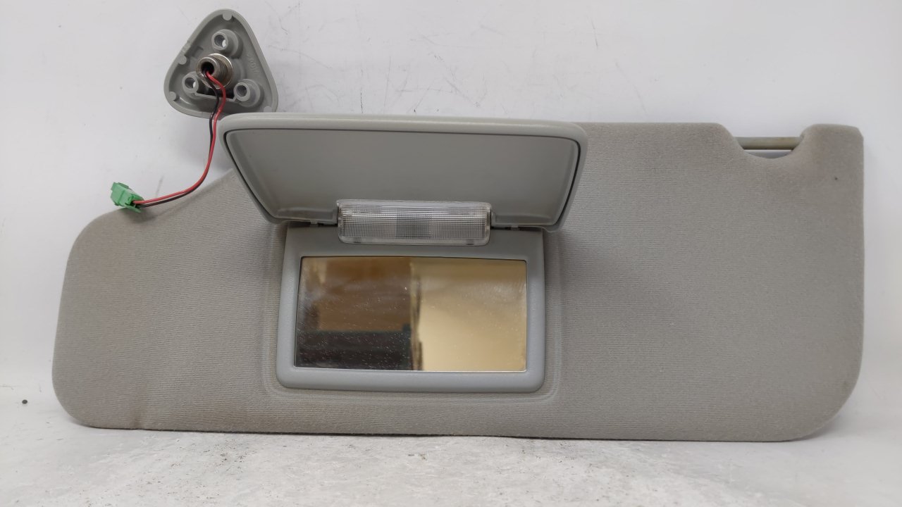 2005-2007 Ford Five Hundred Driver Left Sun Visor Sunvisor Gray 62903 - Oemusedautoparts1.com