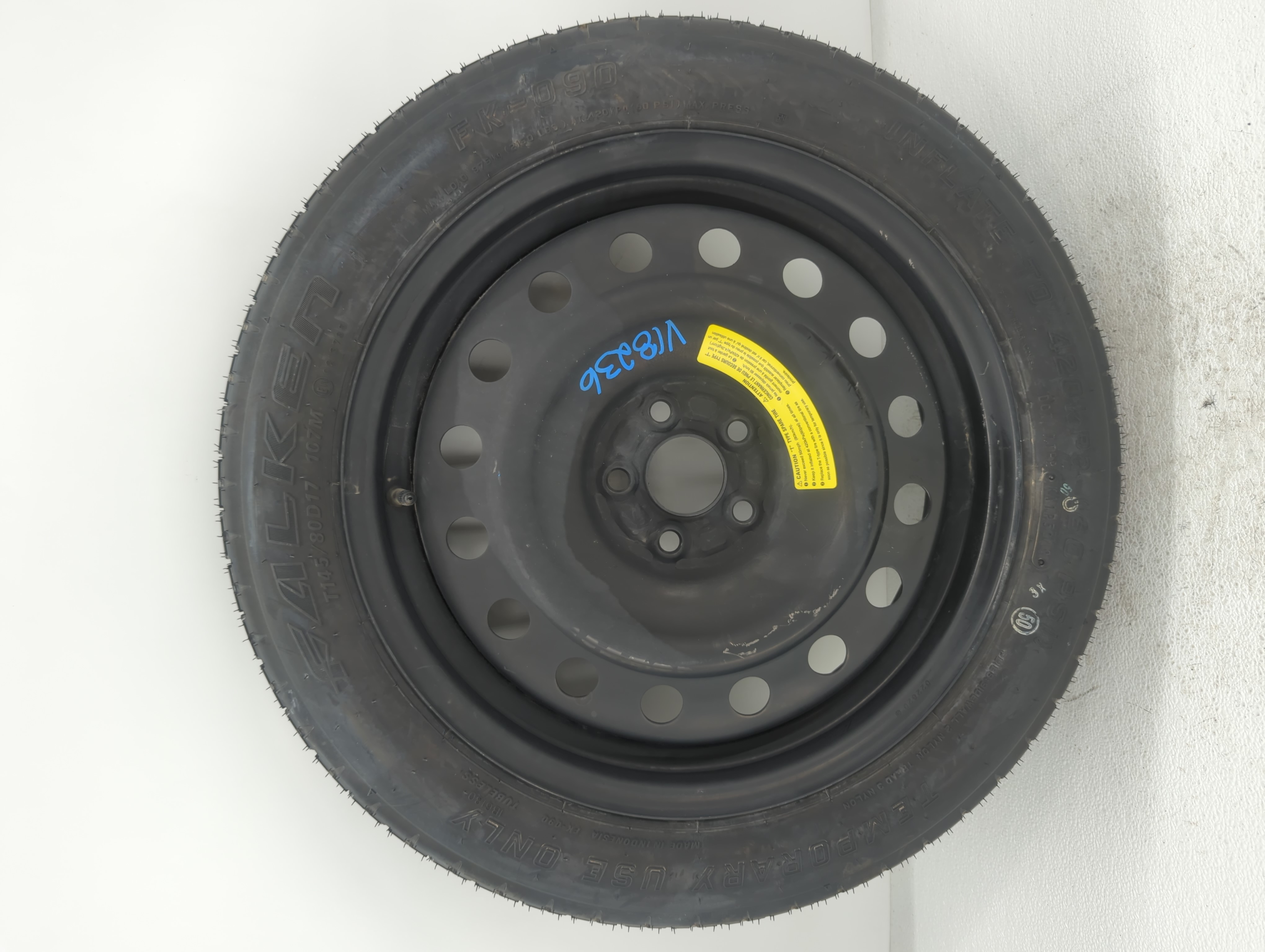 2020 Subaru Xv Crosstrek Spare Donut Tire Wheel Rim Oem 631591 - Oemusedautoparts1.com