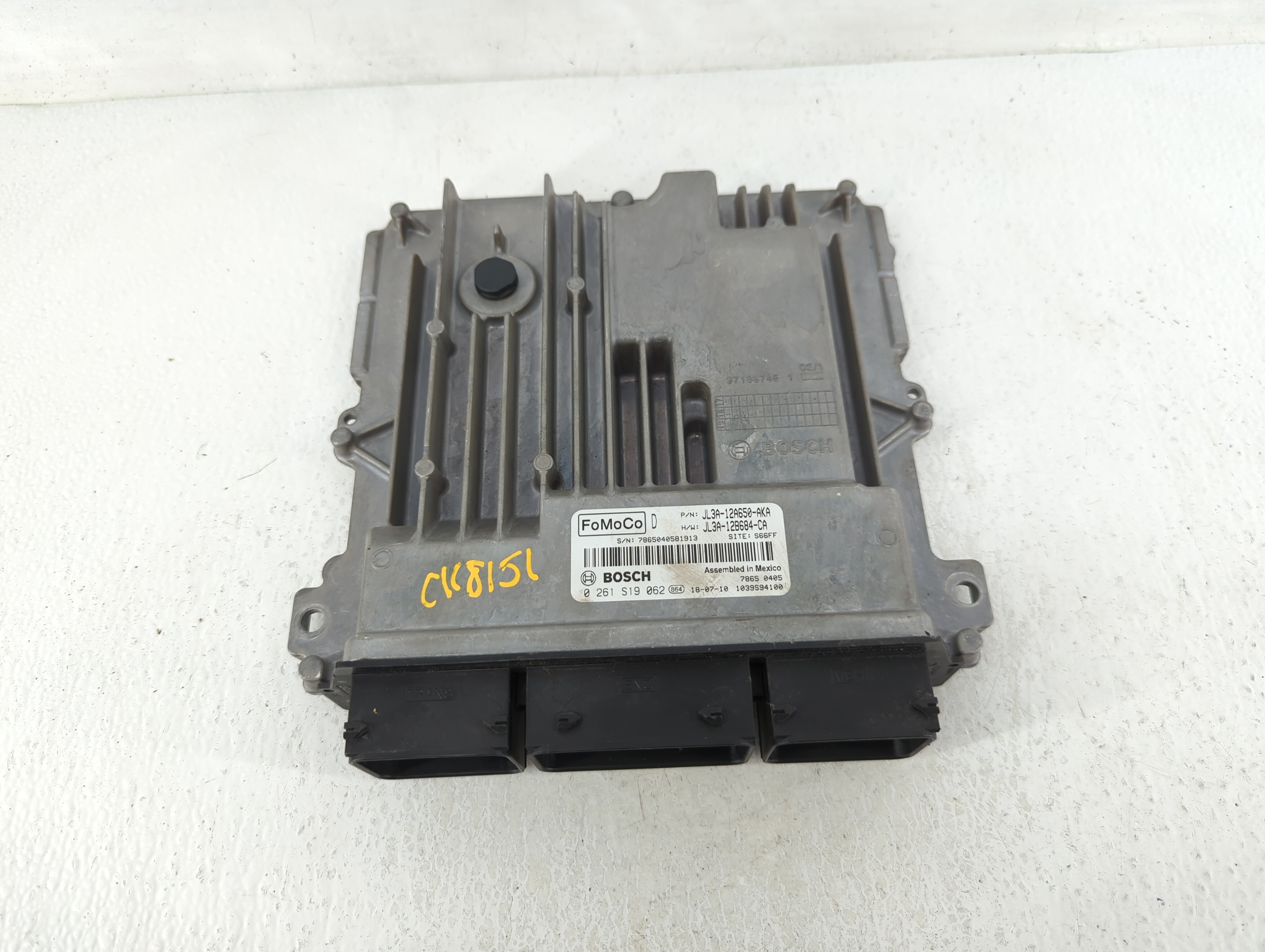 2018 Ford F-150 Engine Computer Ecu Pcm Ecm Pcu Oem 634998 - Oemusedautoparts1.com