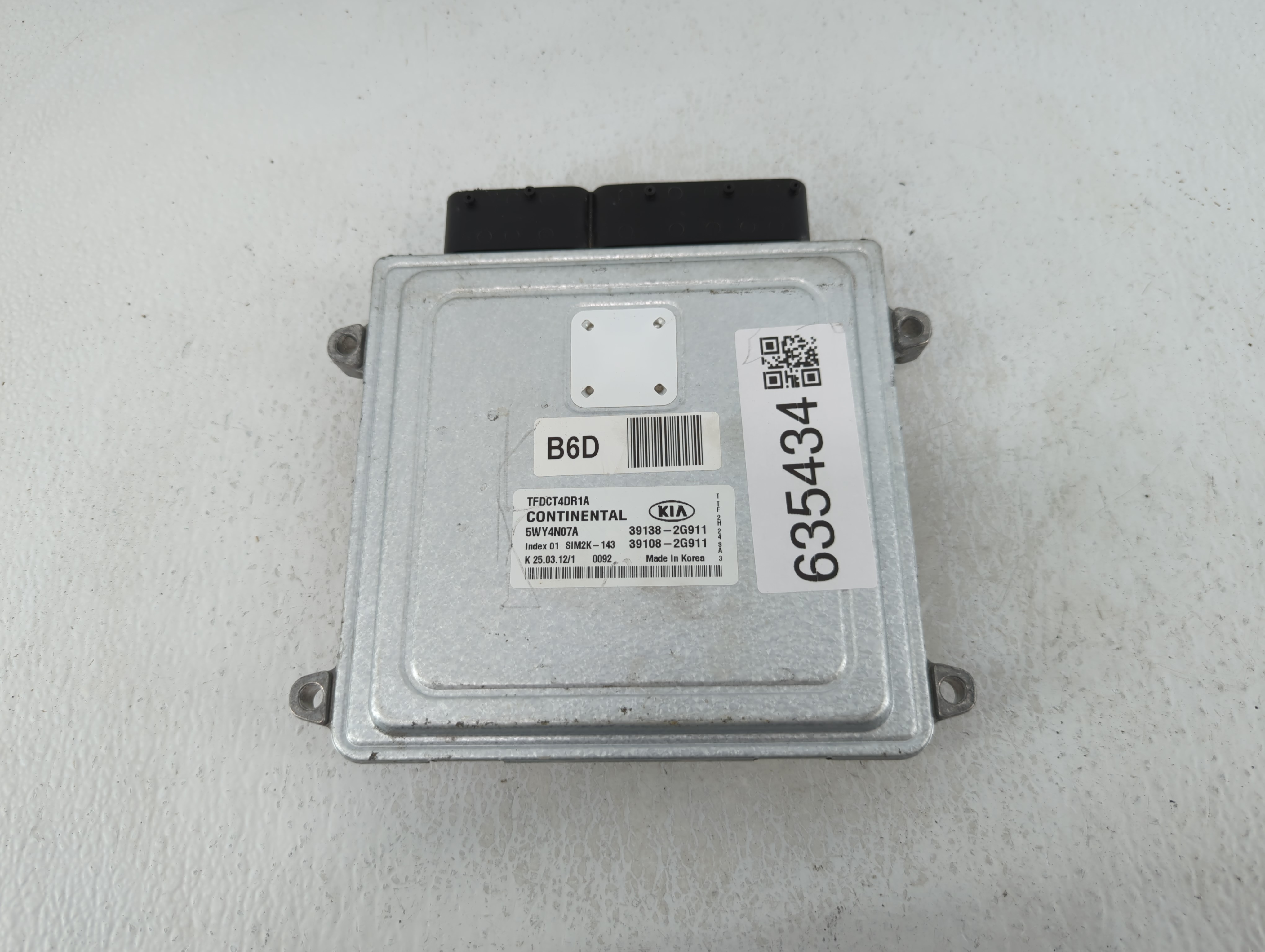 2011-2013 Kia Optima Engine Control Computer Ecu Pcm Ecm Pcu Oem 635434 - Oemusedautoparts1.com