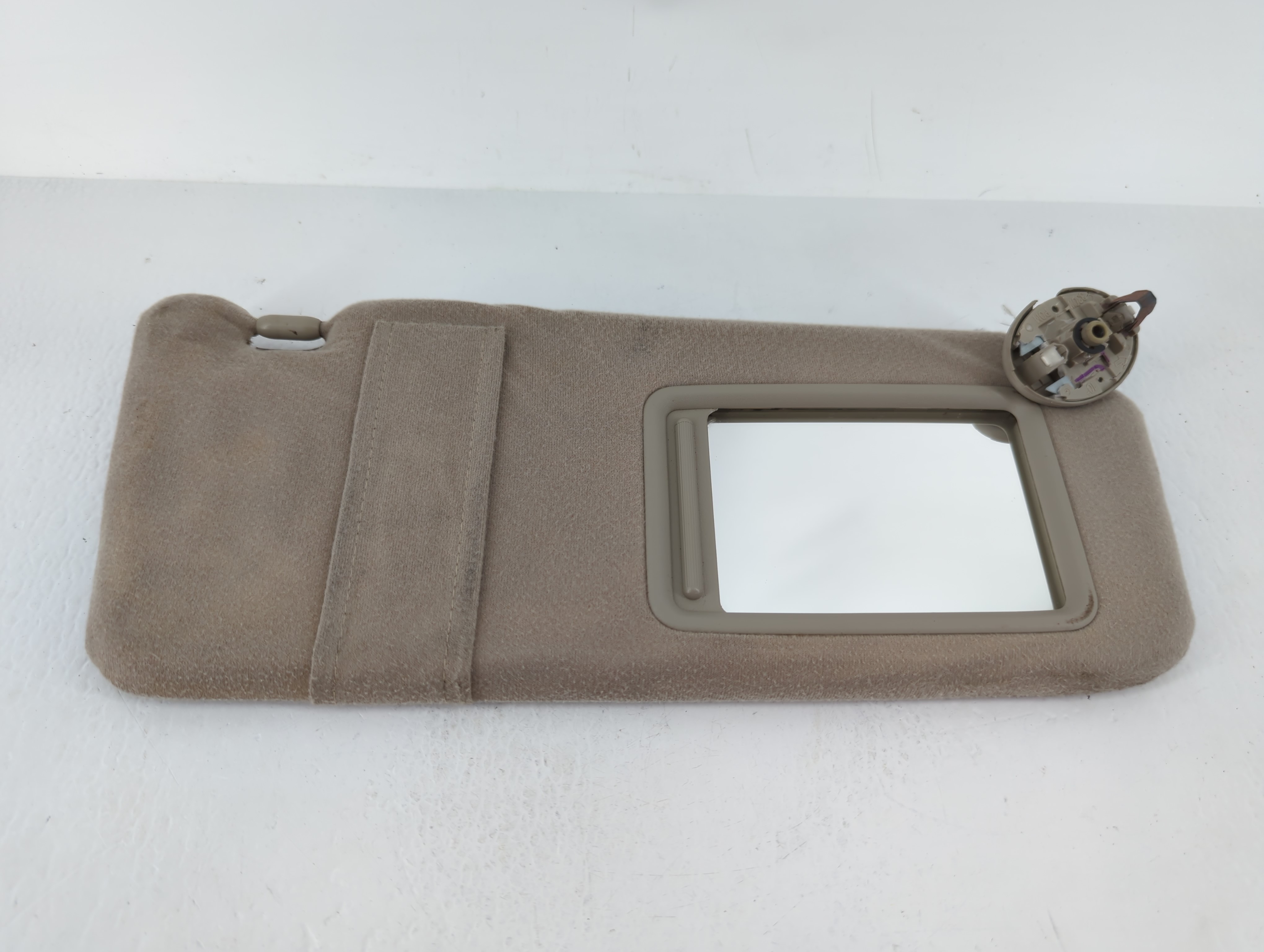 Picture of 2007-2011 Toyota Camry Passenger Sun Visor Mirror Right Sunvisor Grey 636996