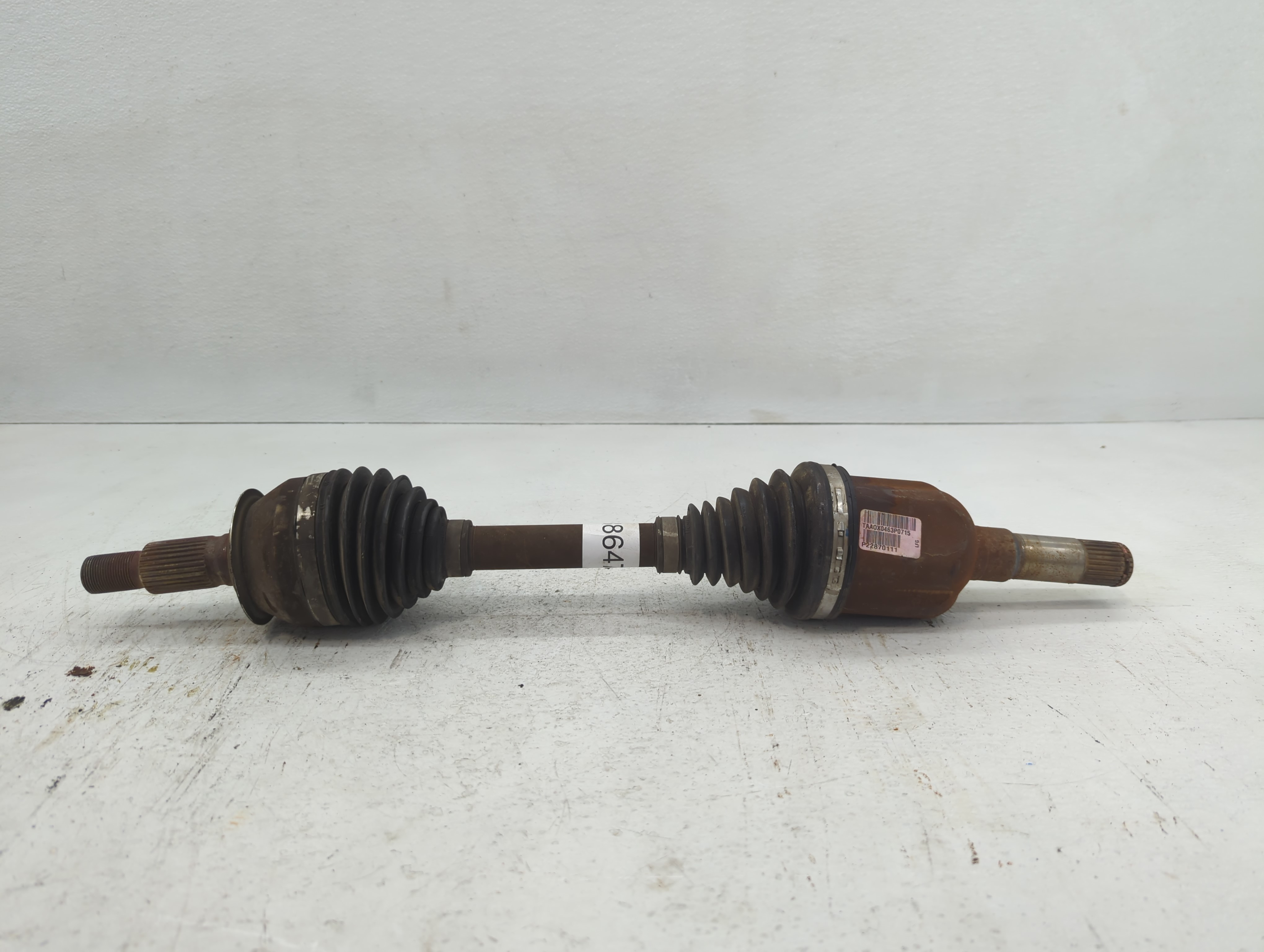 2013 Chevrolet Malibu Axle Shaft Front Passenger Cv C/v 638647 - Oemusedautoparts1.com