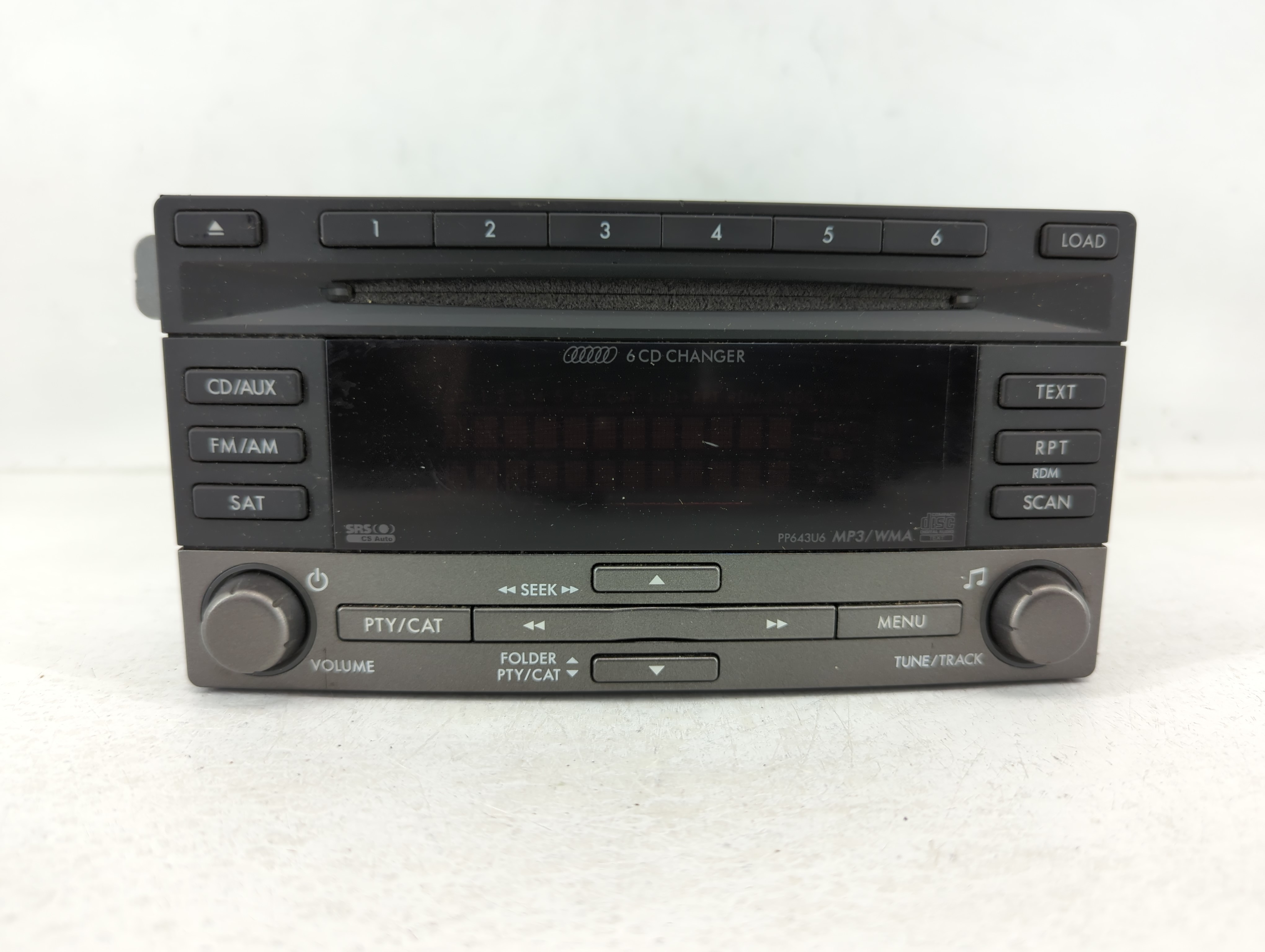 2009 Subaru Forester Am Fm Cd Player Radio Receiver 639418 - Oemusedautoparts1.com