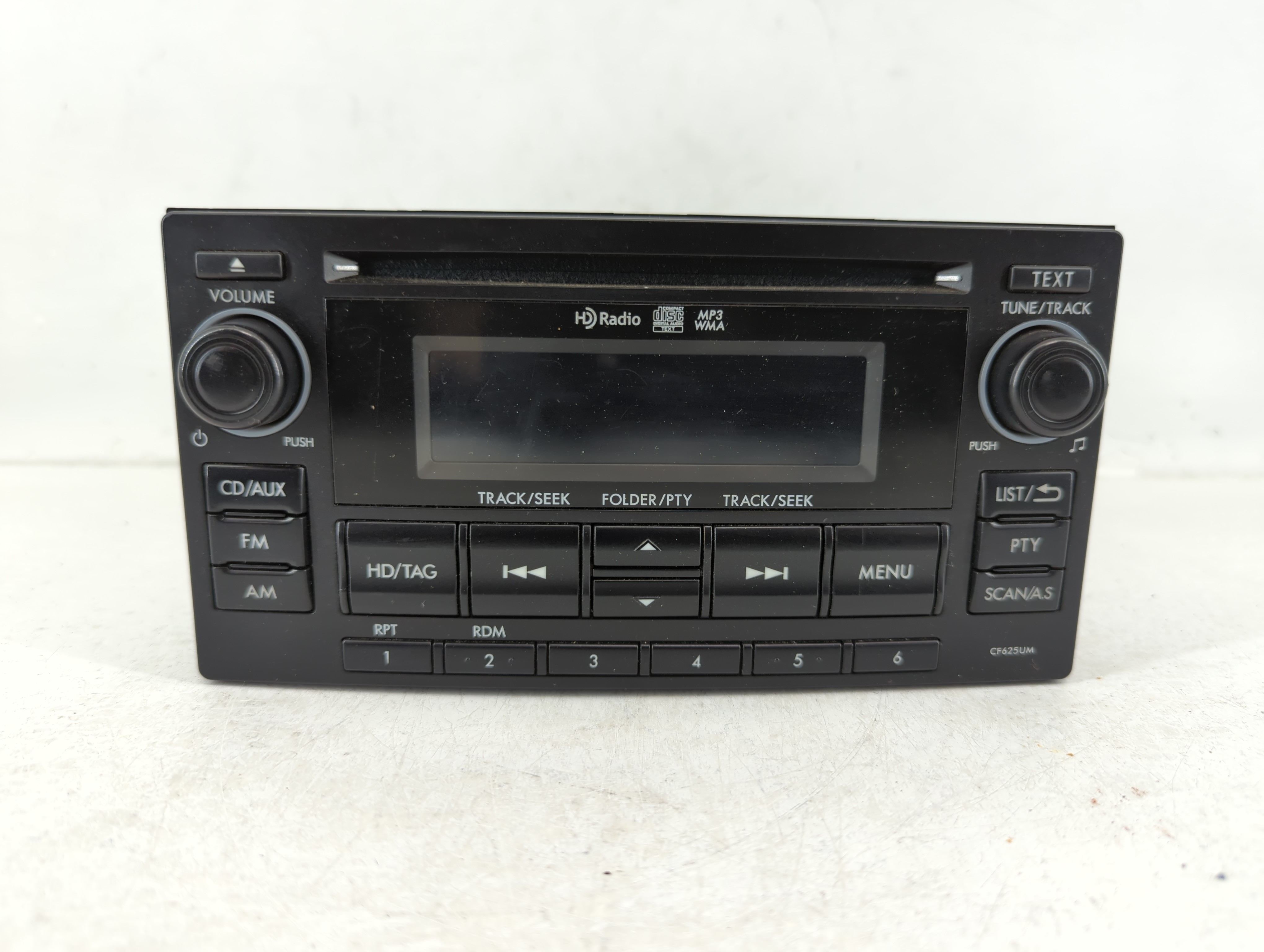 2015 Subaru Forester Am Fm Cd Player Radio Receiver 639550 - Oemusedautoparts1.com
