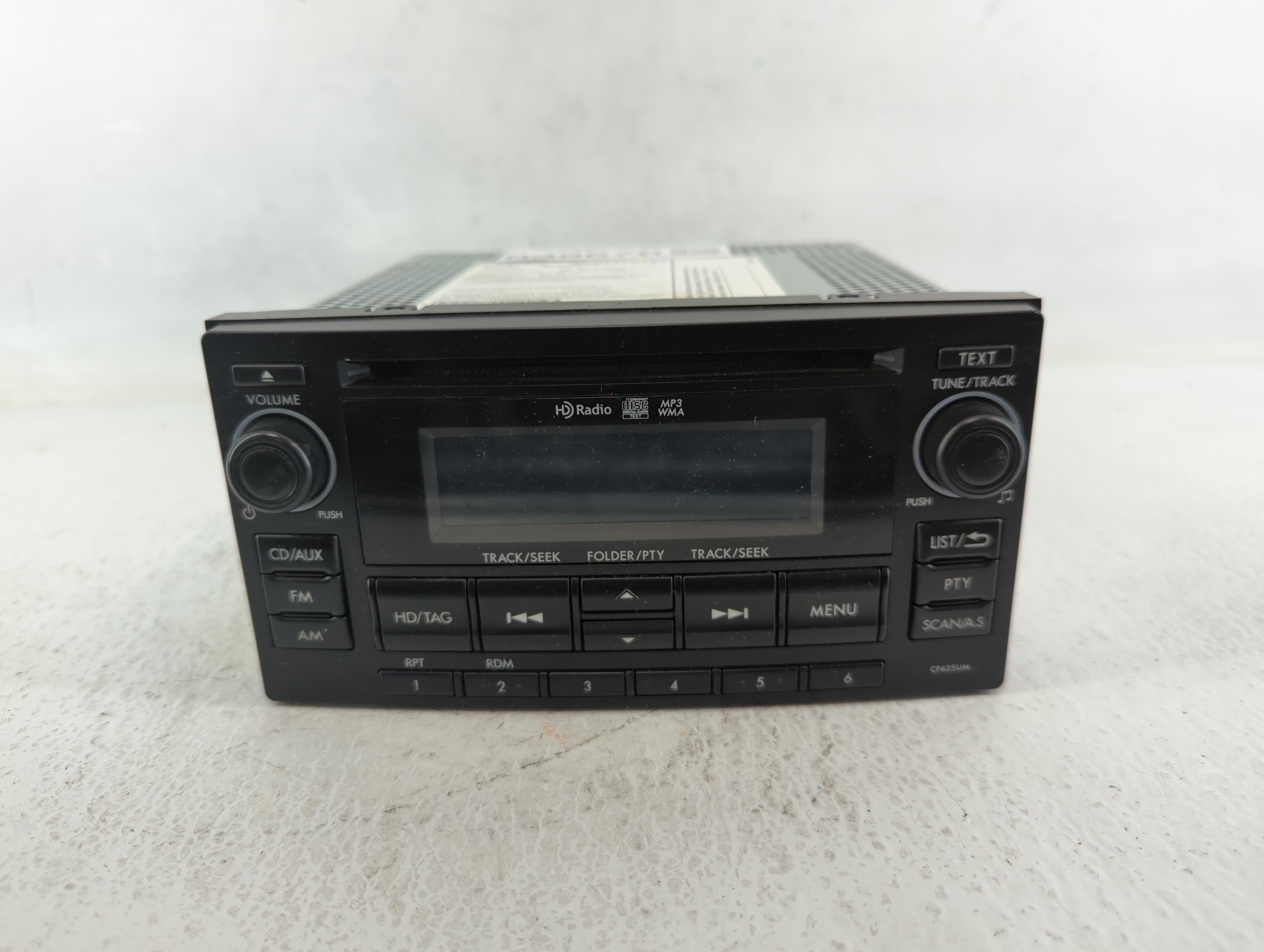 2015 Subaru Forester Am Fm Cd Player Radio Receiver 639676 - Oemusedautoparts1.com