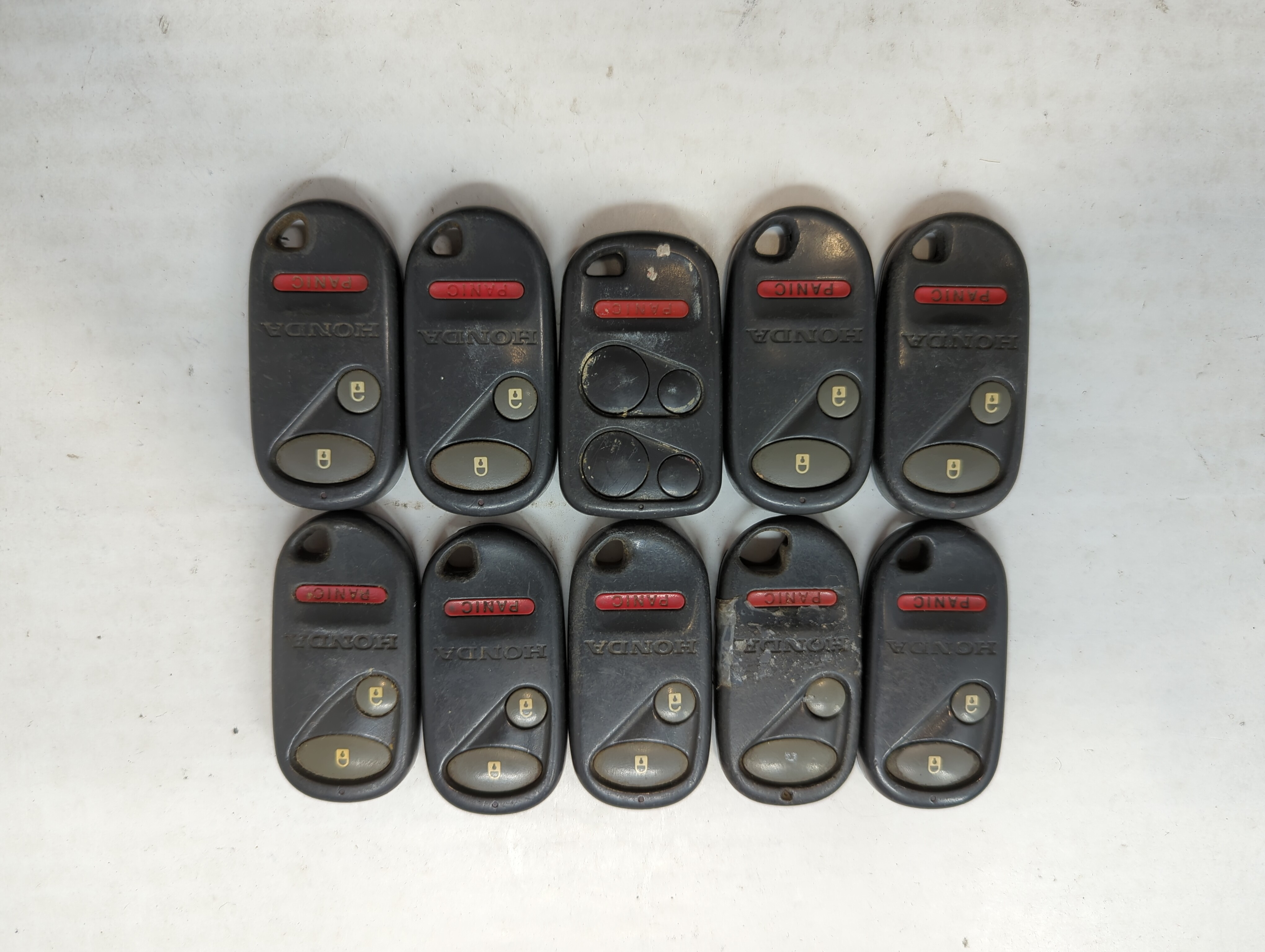 Lot of 10 Honda Keyless Entry Remote Fob MIXED FCC IDS MIXED PART NUMBERS 641586 - Oemusedautoparts1.com