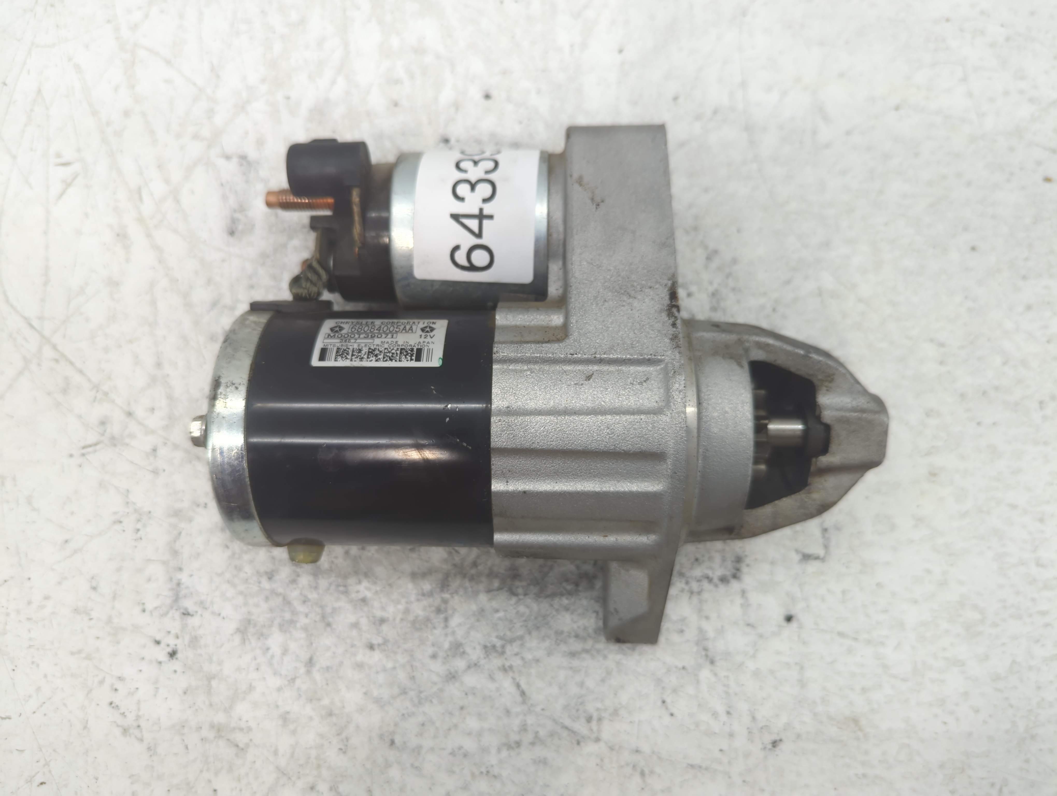 Picture of 2015-2021 Jeep Renegade Car Starter Motor Solenoid Oem 643391