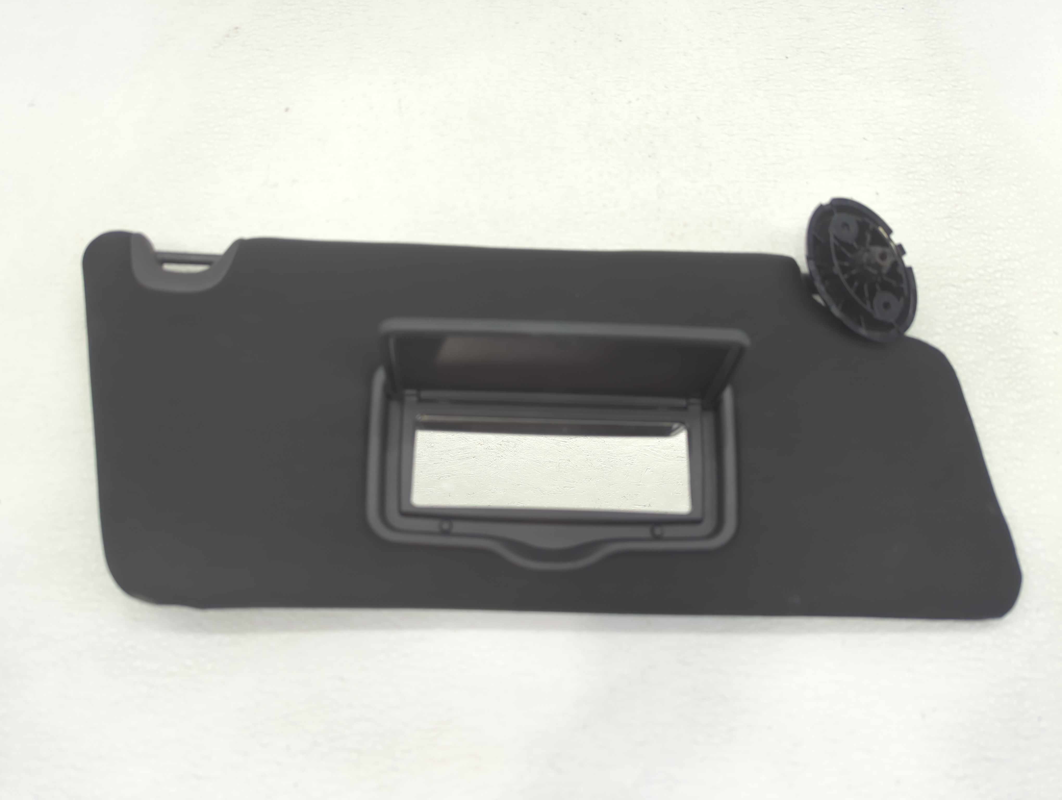 2017 Ford Explorer Passenger Sun Visor Mirror Right Sunvisor Black 644029 - Oemusedautoparts1.com