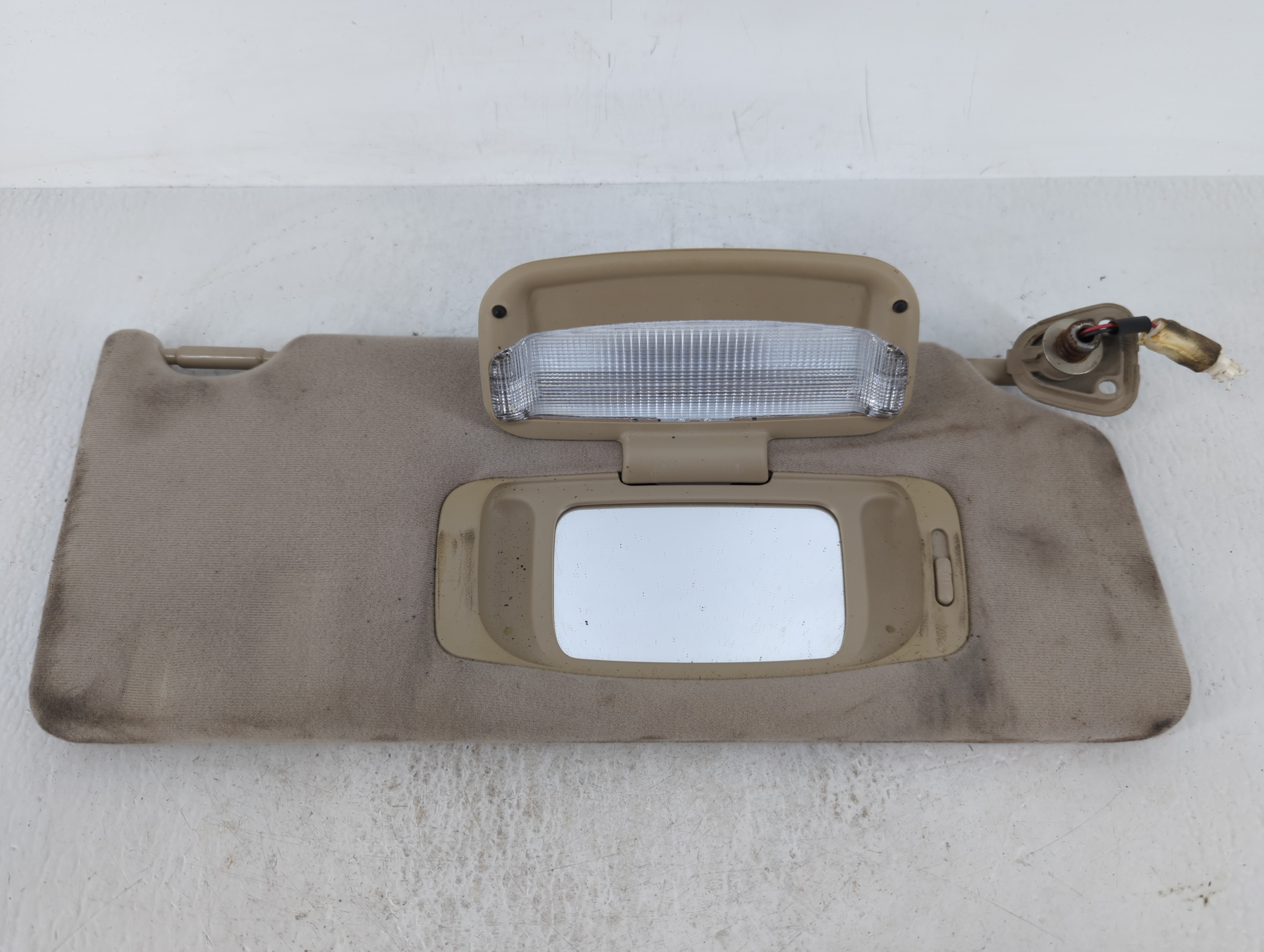 Picture of 2005-2012 Toyota Avalon Passenger Sun Visor Mirror Right Sunvisor Beige 644350