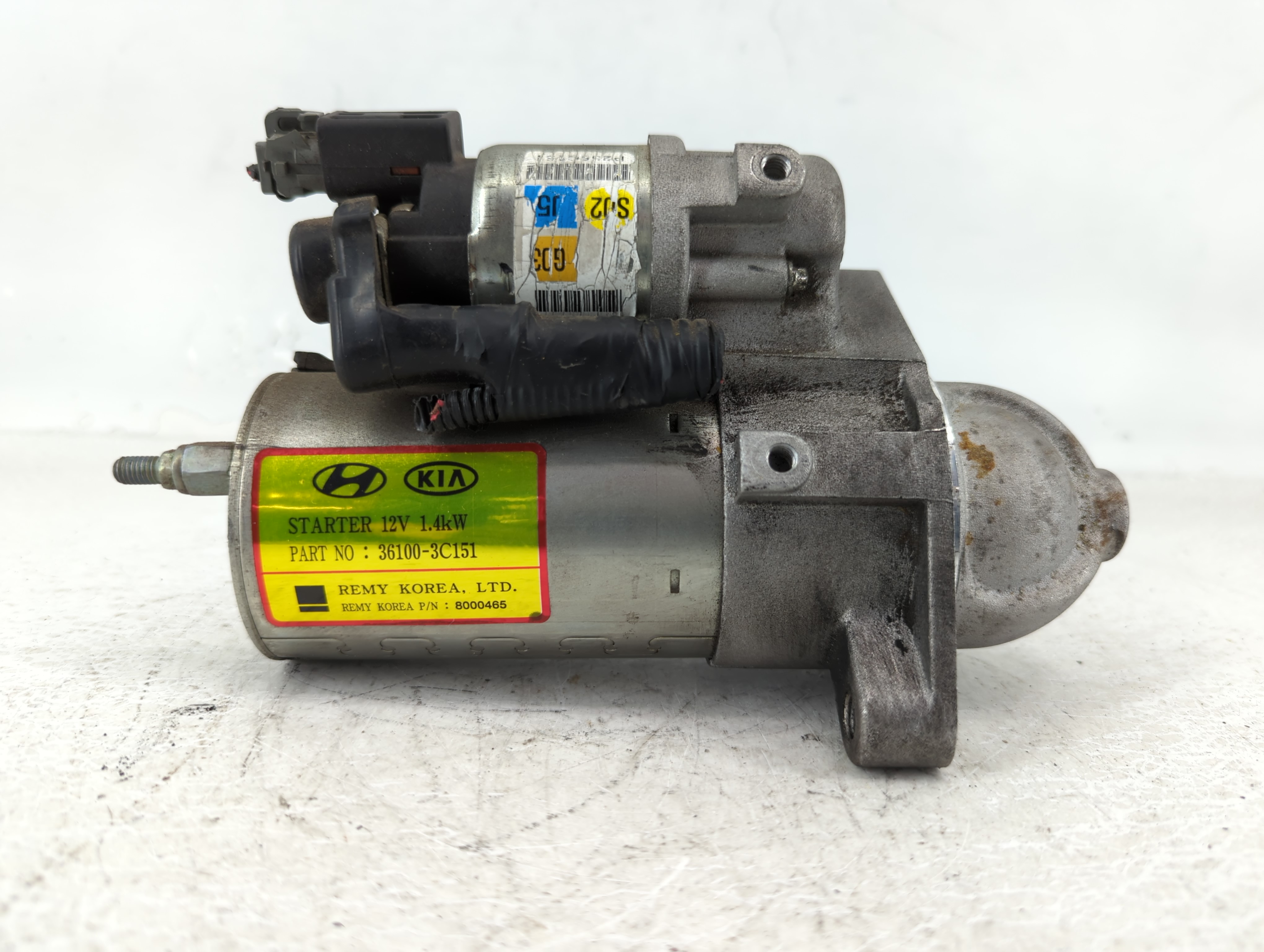 2012 Kia Sedona Car Starter Motor Solenoid Oem 644671 - Oemusedautoparts1.com