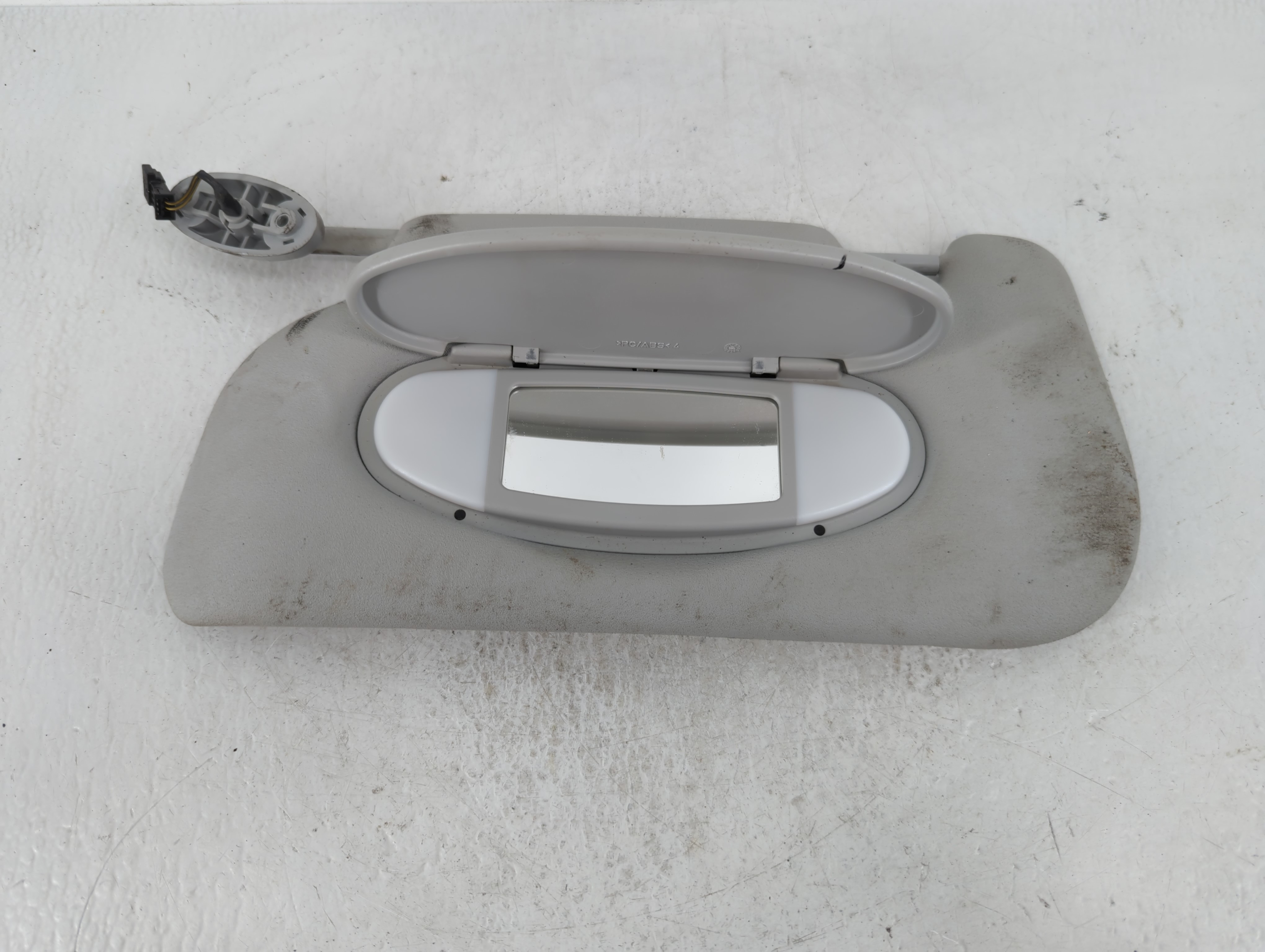 Picture of 2008-2014 Mini Cooper Driver Sun Visor Mirror Left Sunvisor Grey 645265