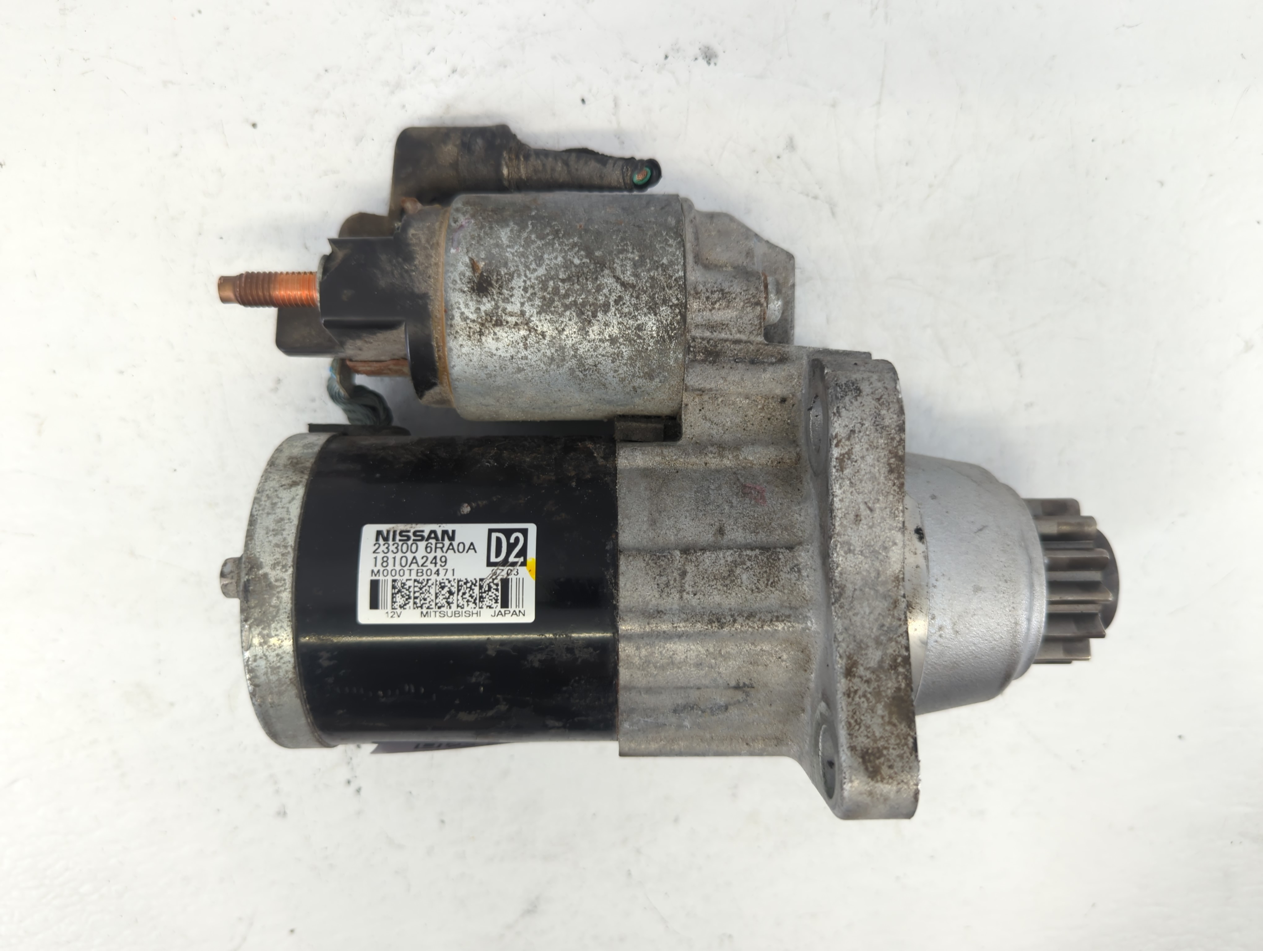 Picture of 2021-2021 Nissan Rogue Car Starter Motor Solenoid Oem 647795