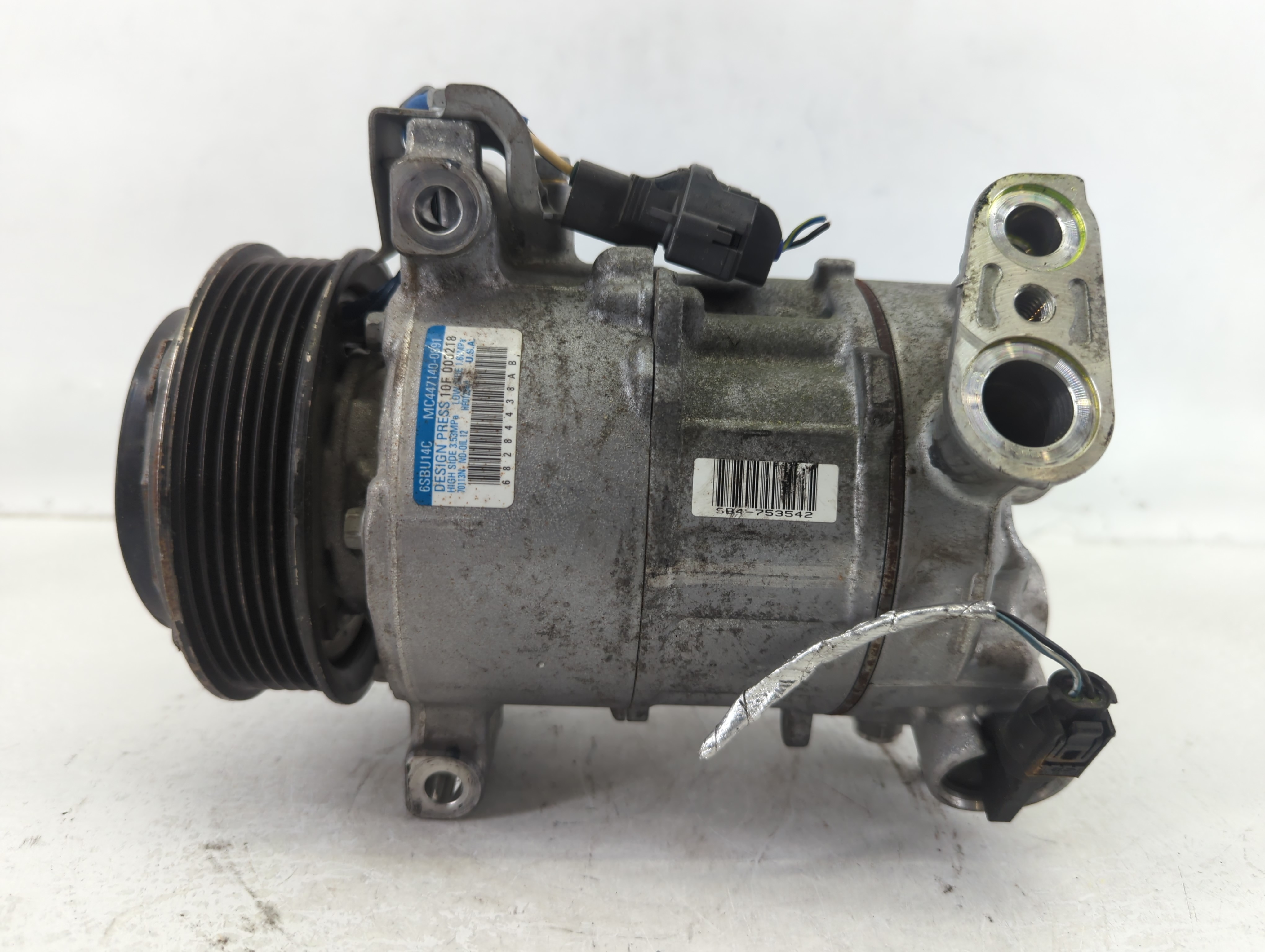 2022 Jeep Compass Air Conditioning A/c Ac Compressor Oem 648564 - Oemusedautoparts1.com