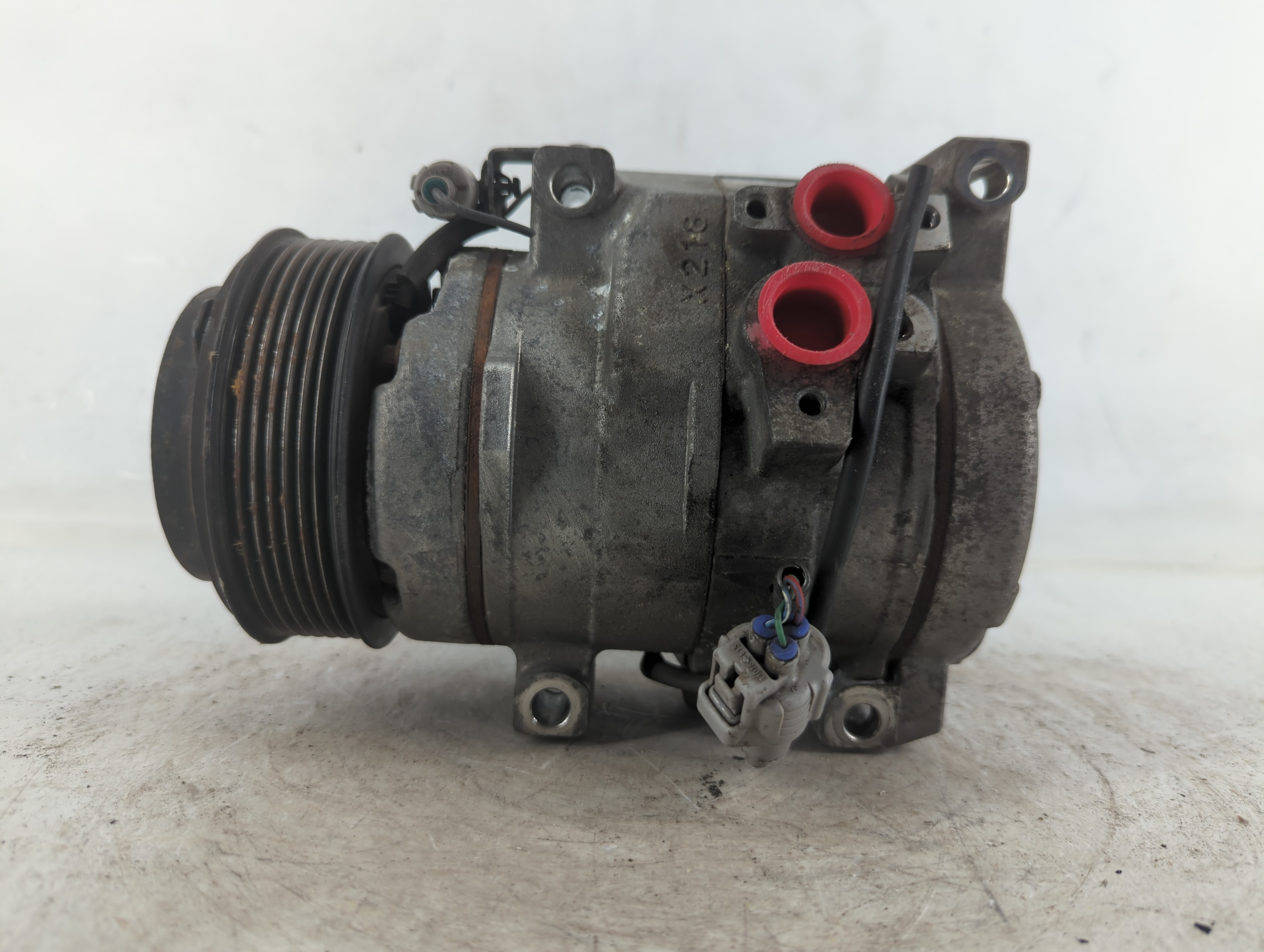 2011-2014 Toyota Tundra Air Conditioning A/c Ac Compressor Oem 650627 - Oemusedautoparts1.com