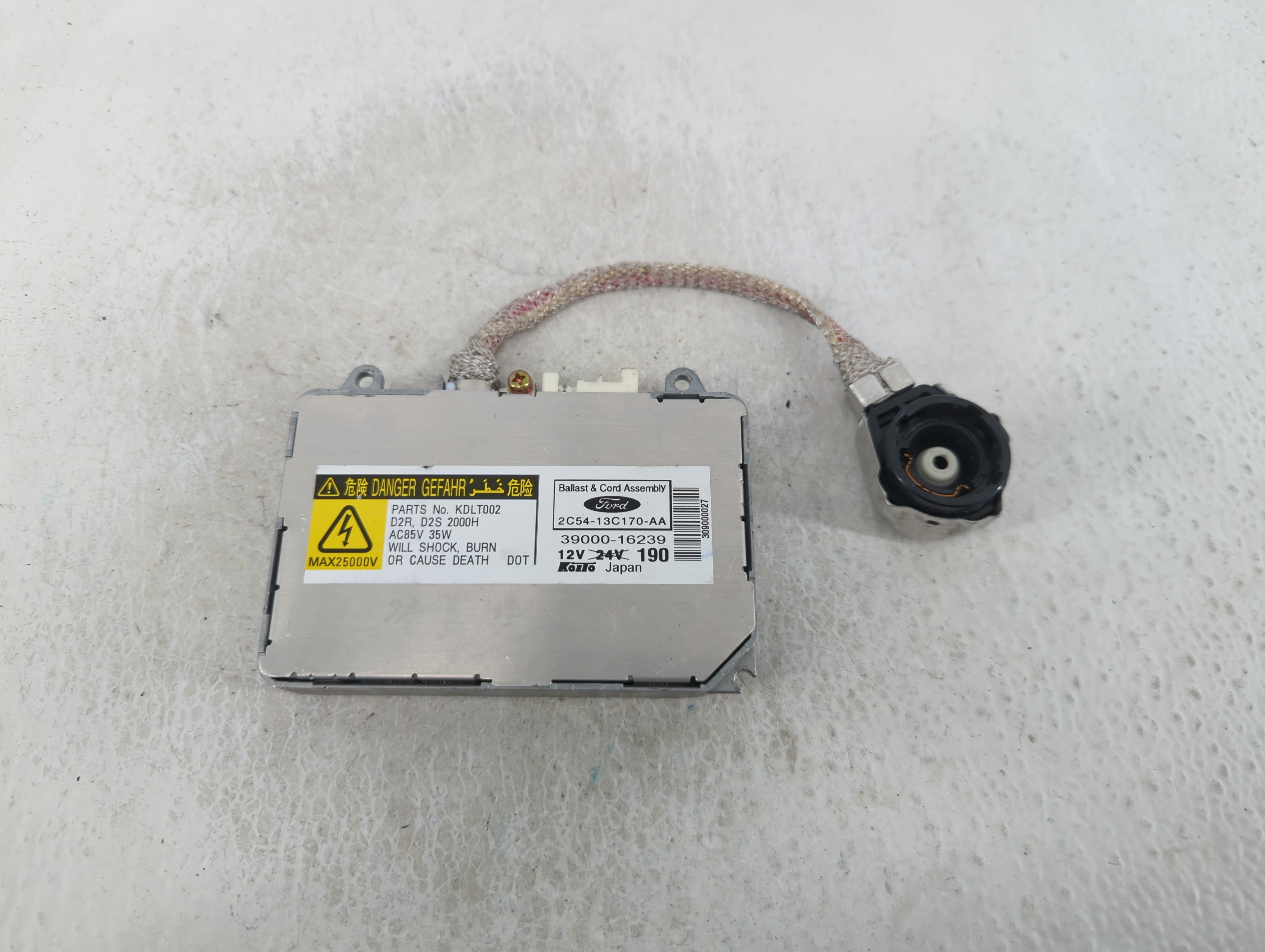 2003-2005 Lincoln Aviator Headlight Ballast Head Light 652283 - Oemusedautoparts1.com