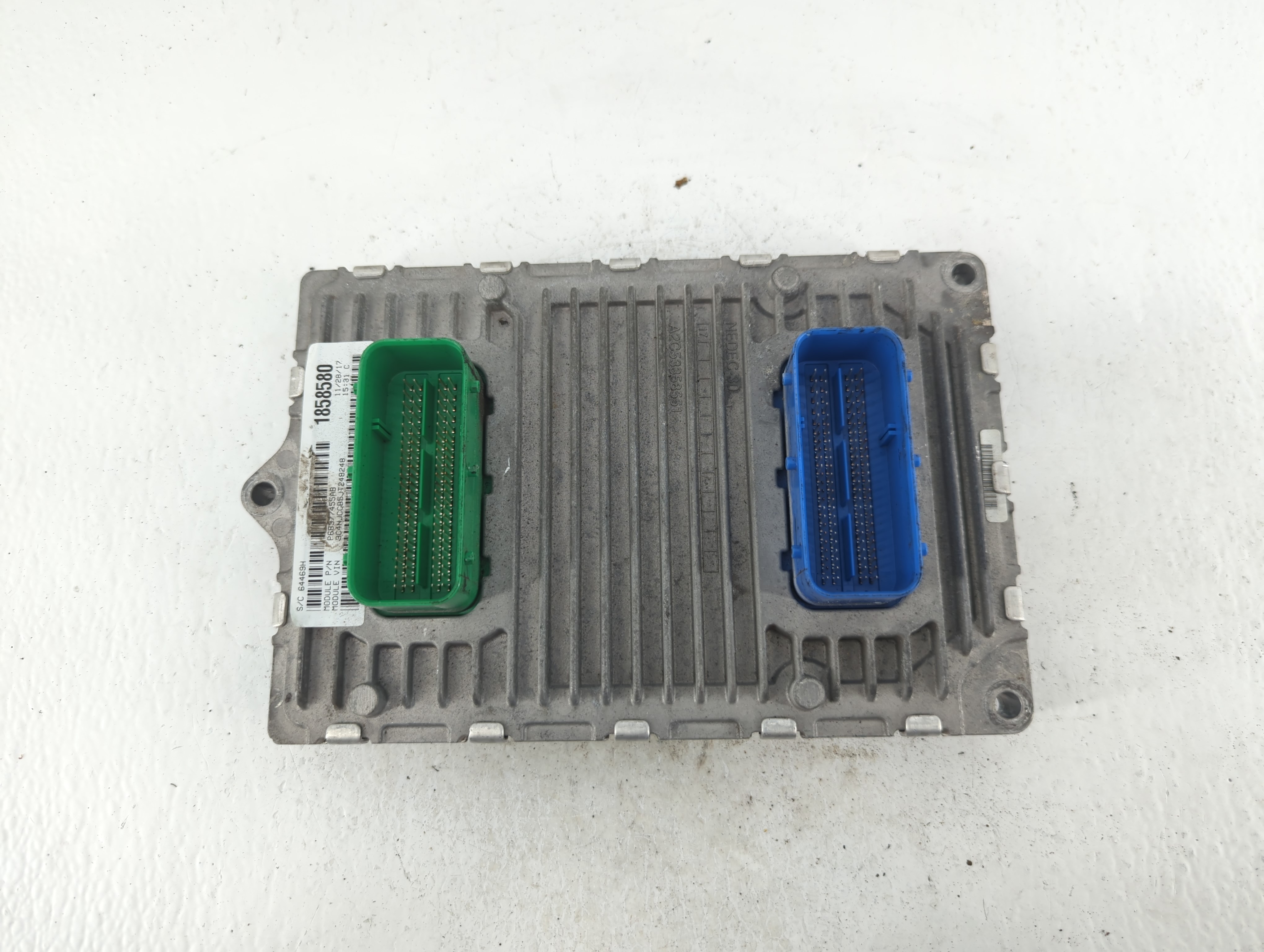 2018 Jeep Compass Engine Control Computer Ecu Pcm Ecm Pcu Oem P68342095aa 653128 - Oemusedautoparts1.com