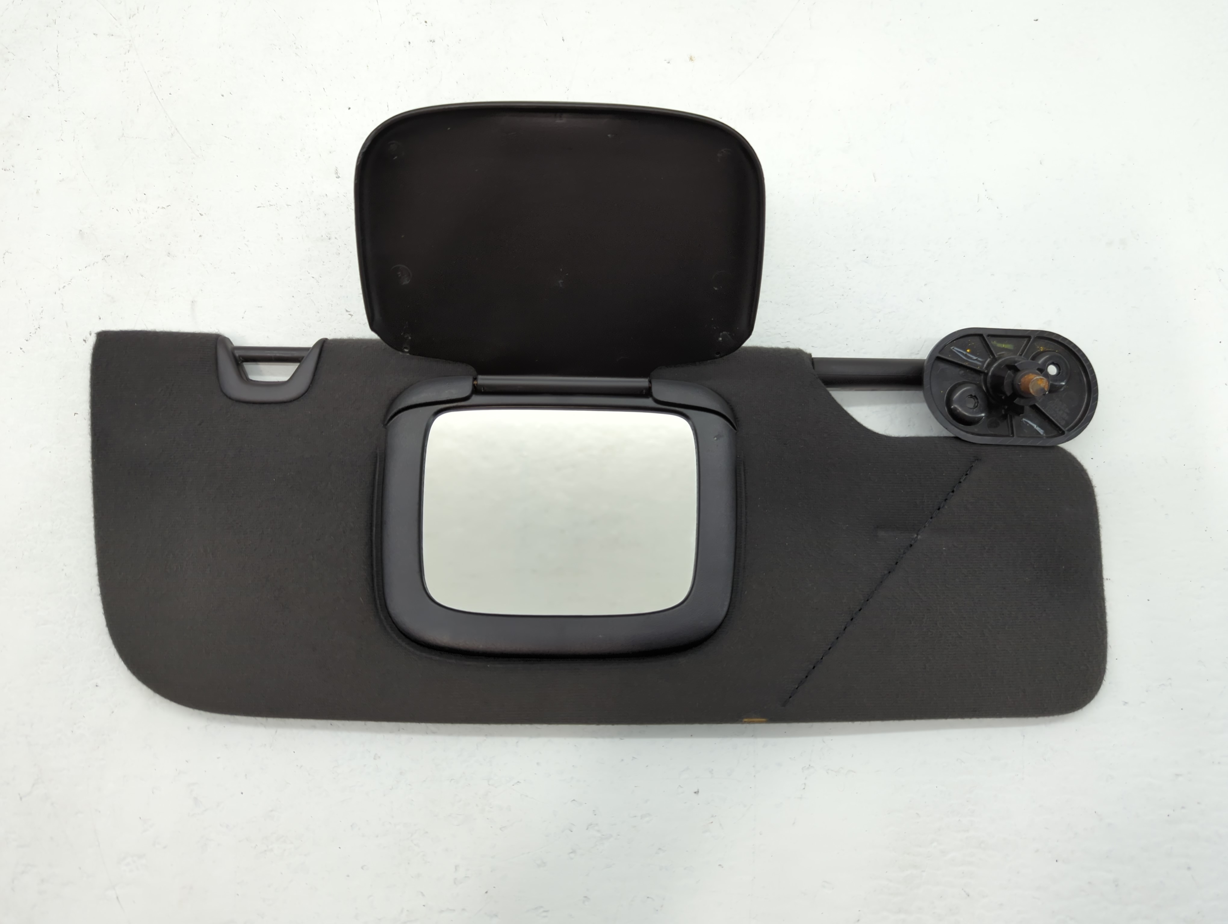 2017-2020 Hyundai Elantra Passenger Sun Visor Mirror Right Sunvisor Black 654805 - Oemusedautoparts1.com