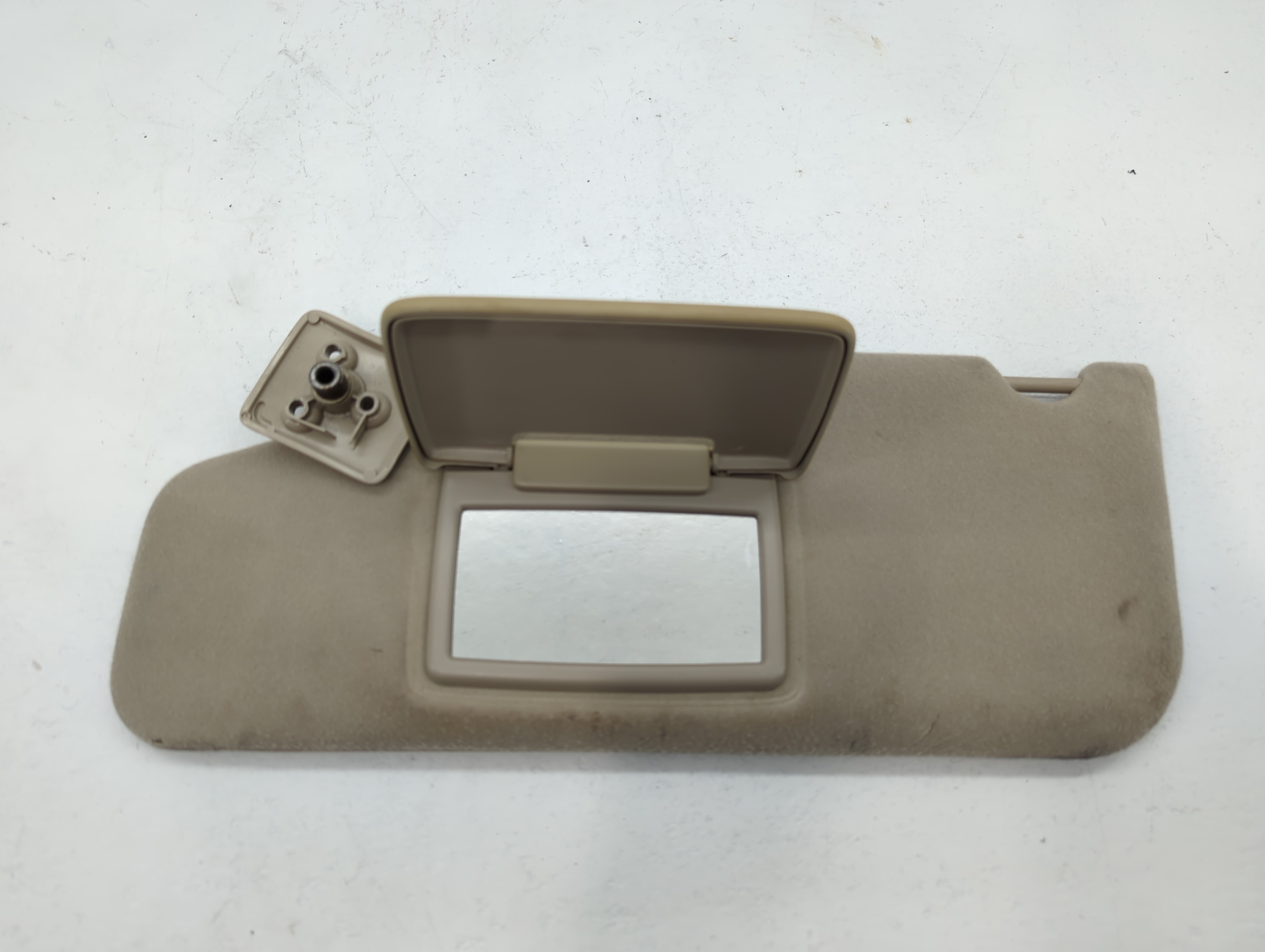 Picture of 2007-2010 Ford Edge Driver Sun Visor Mirror Left Sunvisor Beige 654818