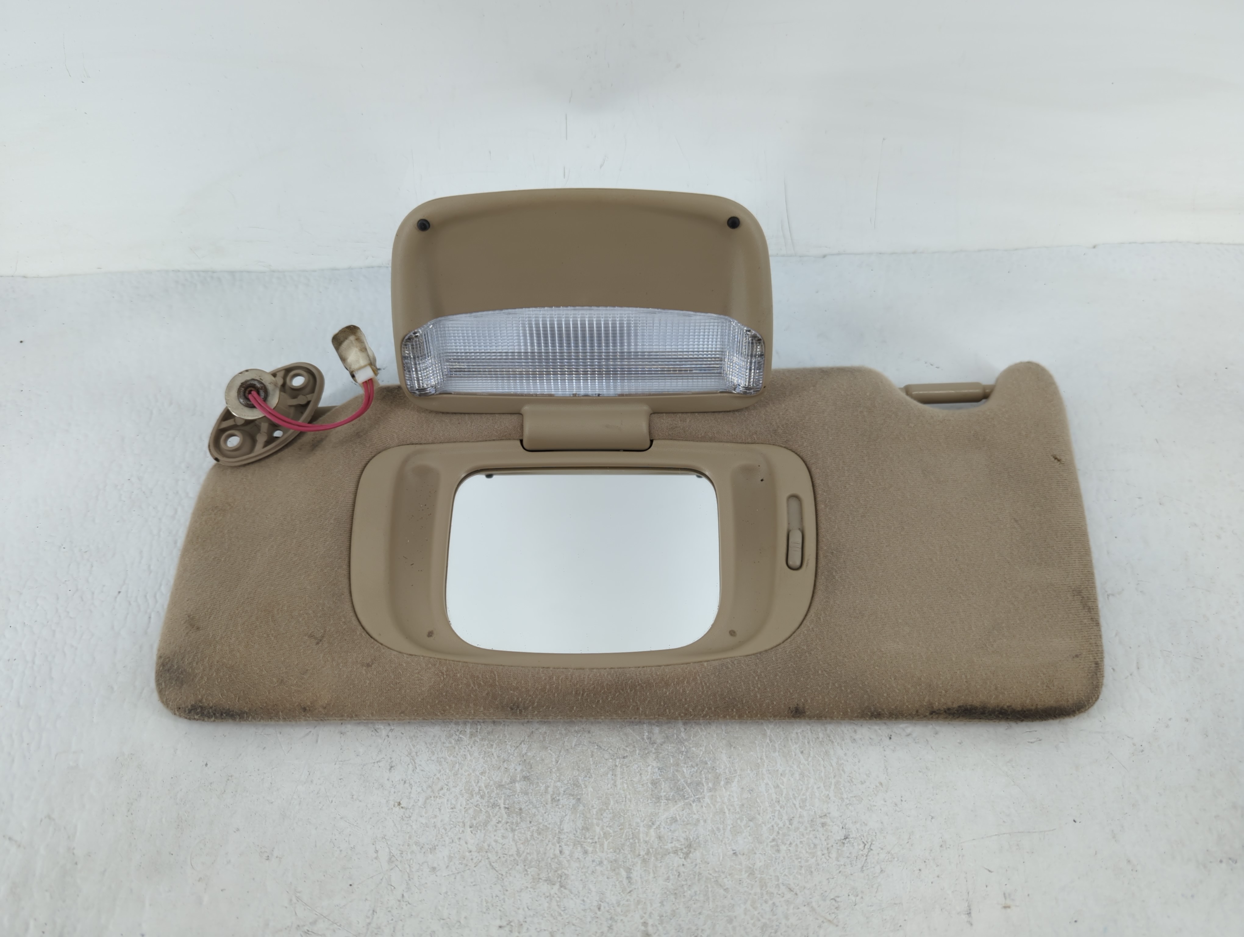 Picture of 2007-2009 Lexus Rx350 Driver Sun Visor Mirror Left Sunvisor Beige 654908