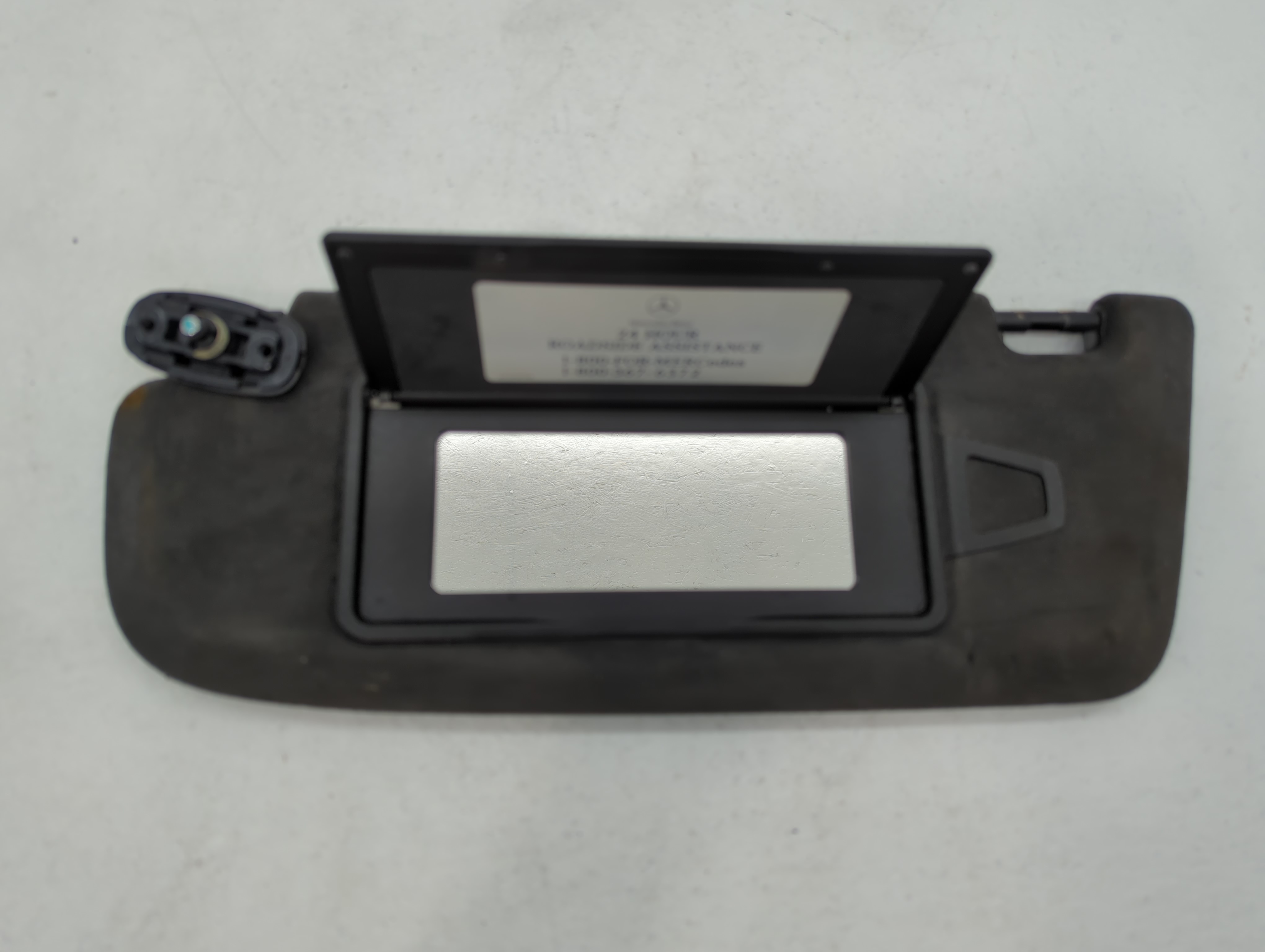 2008-2014 Mercedes-benz C300 Driver Sun Visor Mirror Left Sunvisor Black 655726 - Oemusedautoparts1.com