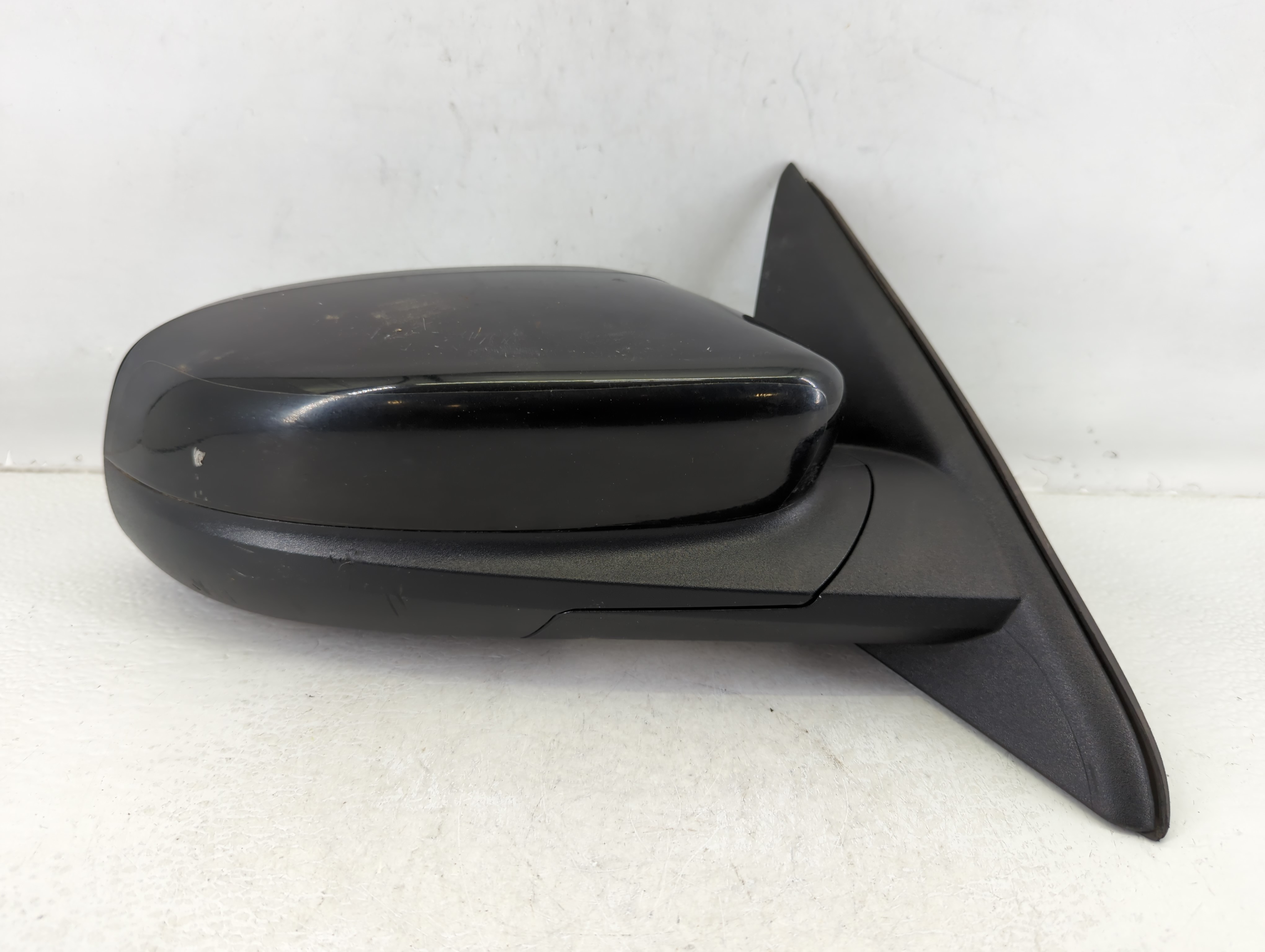 Picture of 2010-2019 Ford Taurus Passenger Right Side View Manual Door Mirror Black 655875