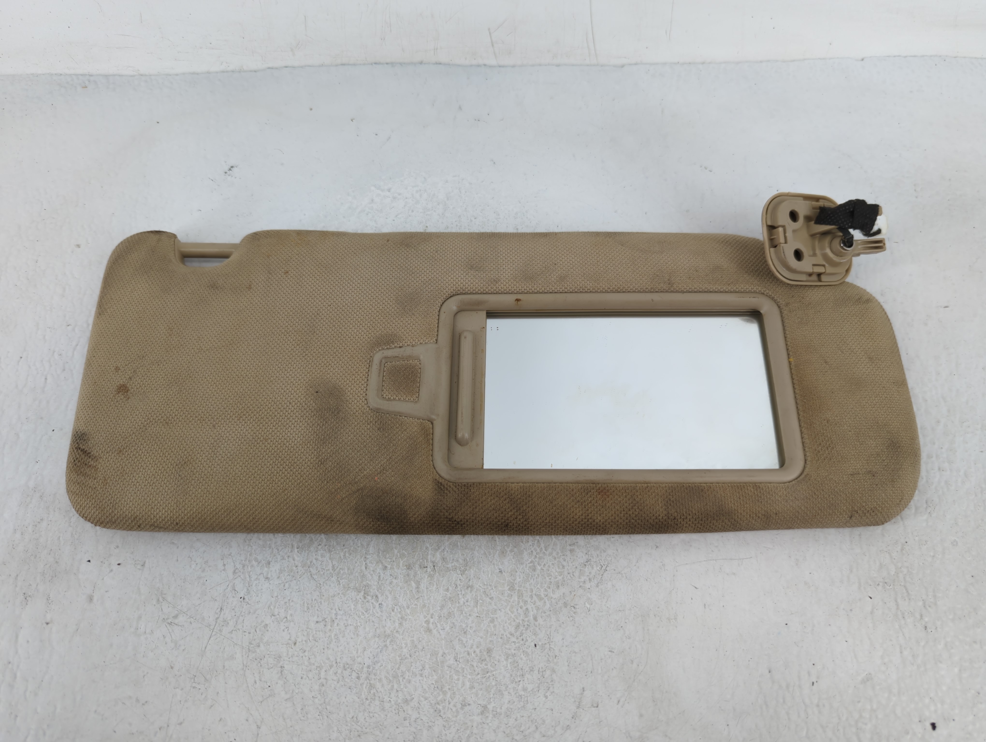 Picture of 2015-2019 Hyundai Sonata Passenger Sun Visor Mirror Right Sunvisor Beige 656429