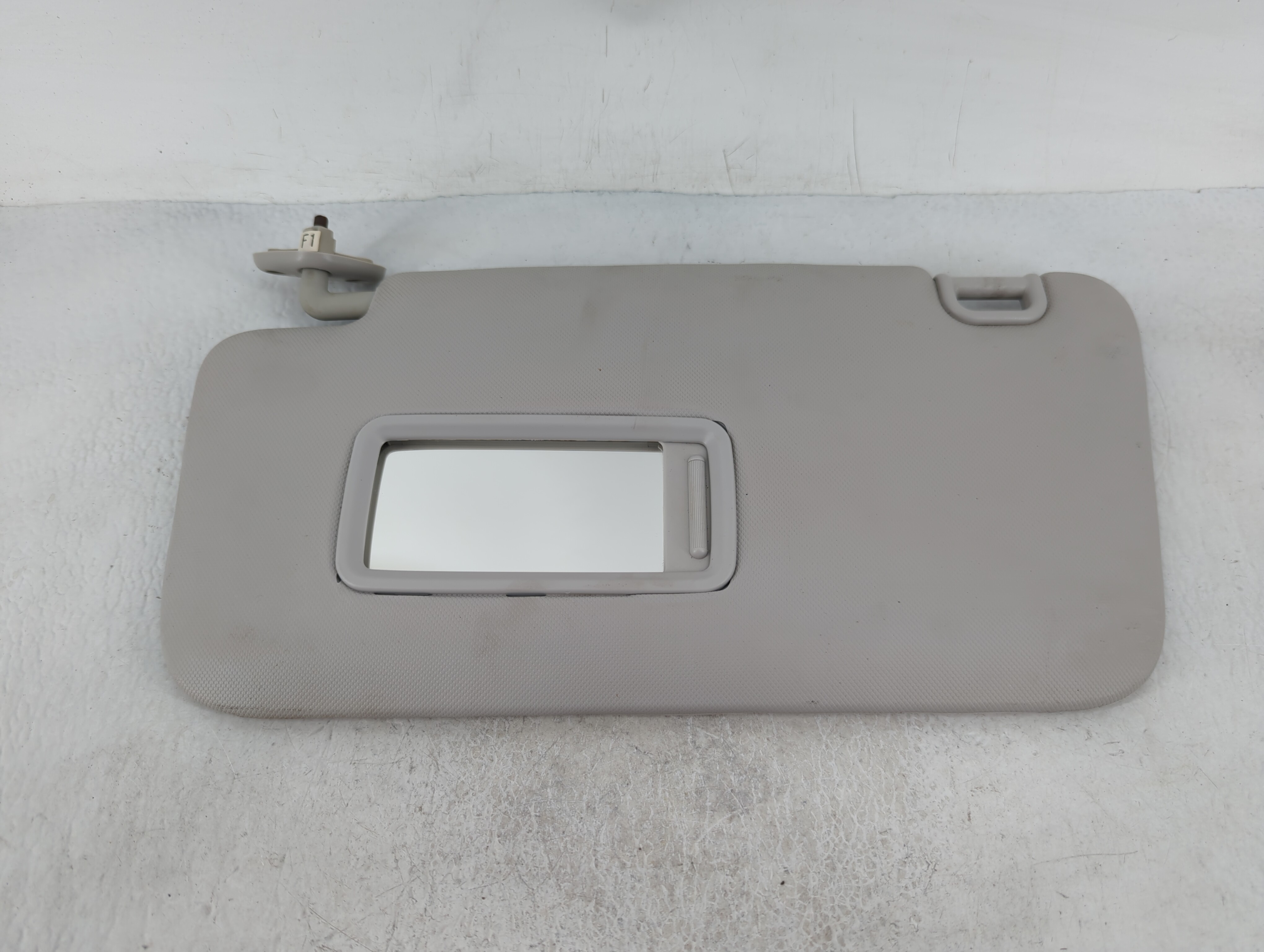 Picture of 2012 Subaru Forester Driver Sun Visor Mirror Left Sunvisor Grey 656639